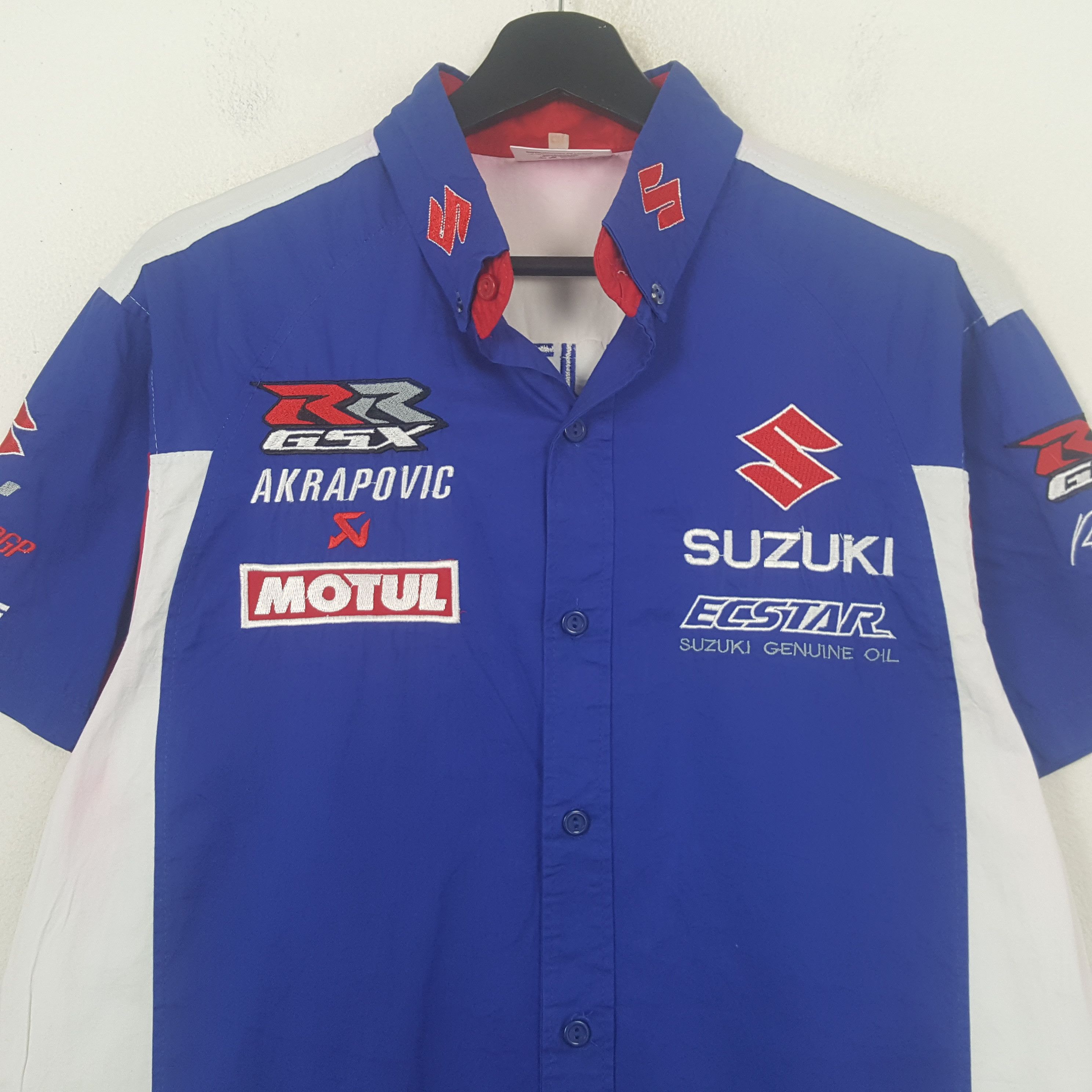 Vintage Suzuki Hayabusa Japanese Motorsports Shirt C294N67 Size US M / EU 48-50 / 2 - 4 Thumbnail