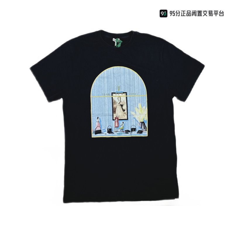 Loewe LOEWE Window Print Short Sleeve T-Shirt Size US S / EU 44-46 / 1 - 1 Thumbnail