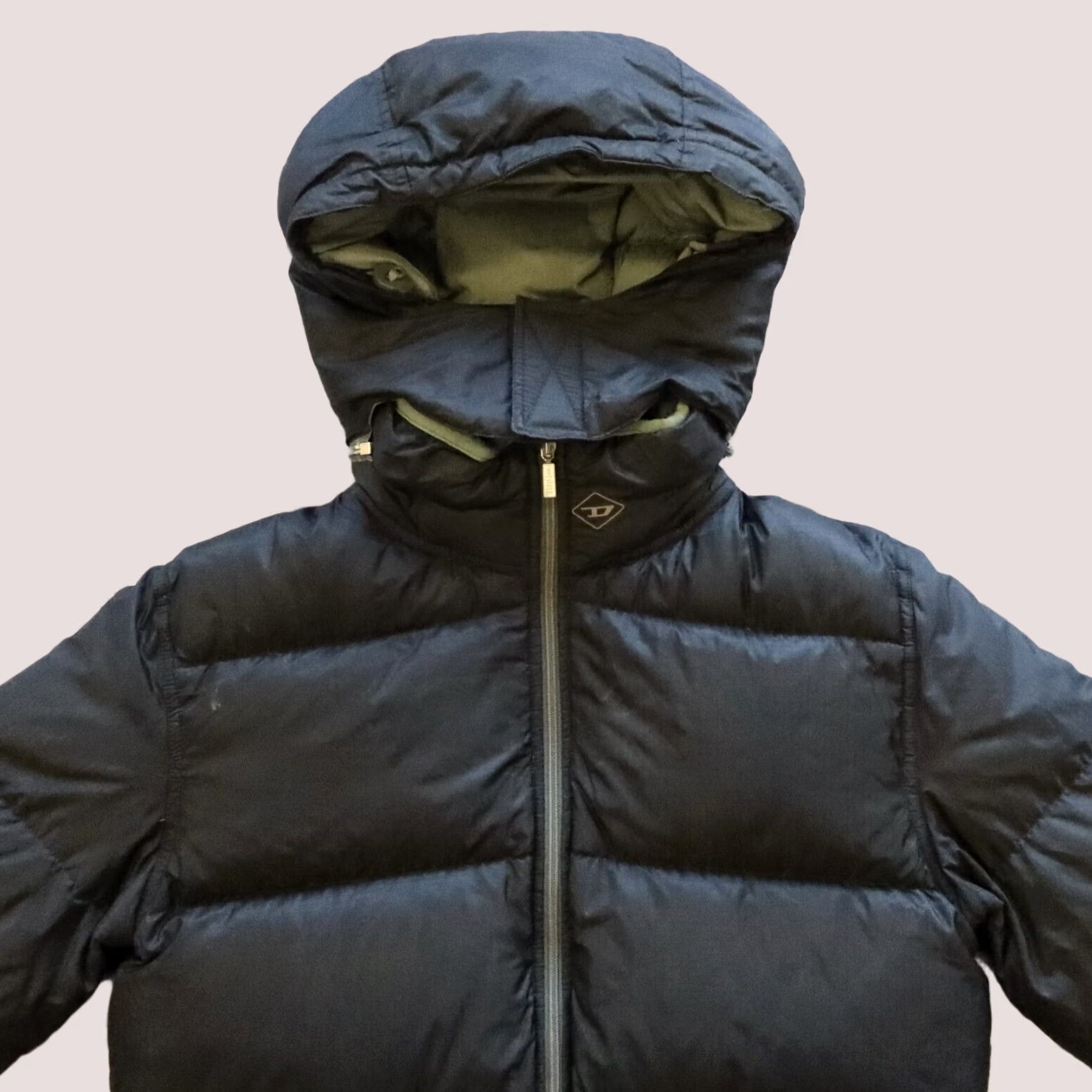 Diesel Vintage Diesel Down Puffer Nylon Jacket Mens X/S Black Jacket Size US S / EU 44-46 / 1 - 1 Thumbnail