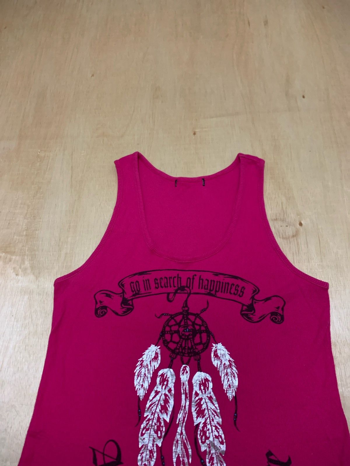 Hysteric Glamour × If Six Was Nine × Japanese Brand Y2k go in search of happiness Tank top punk style Size ONE SIZE - 2 Thumbnail