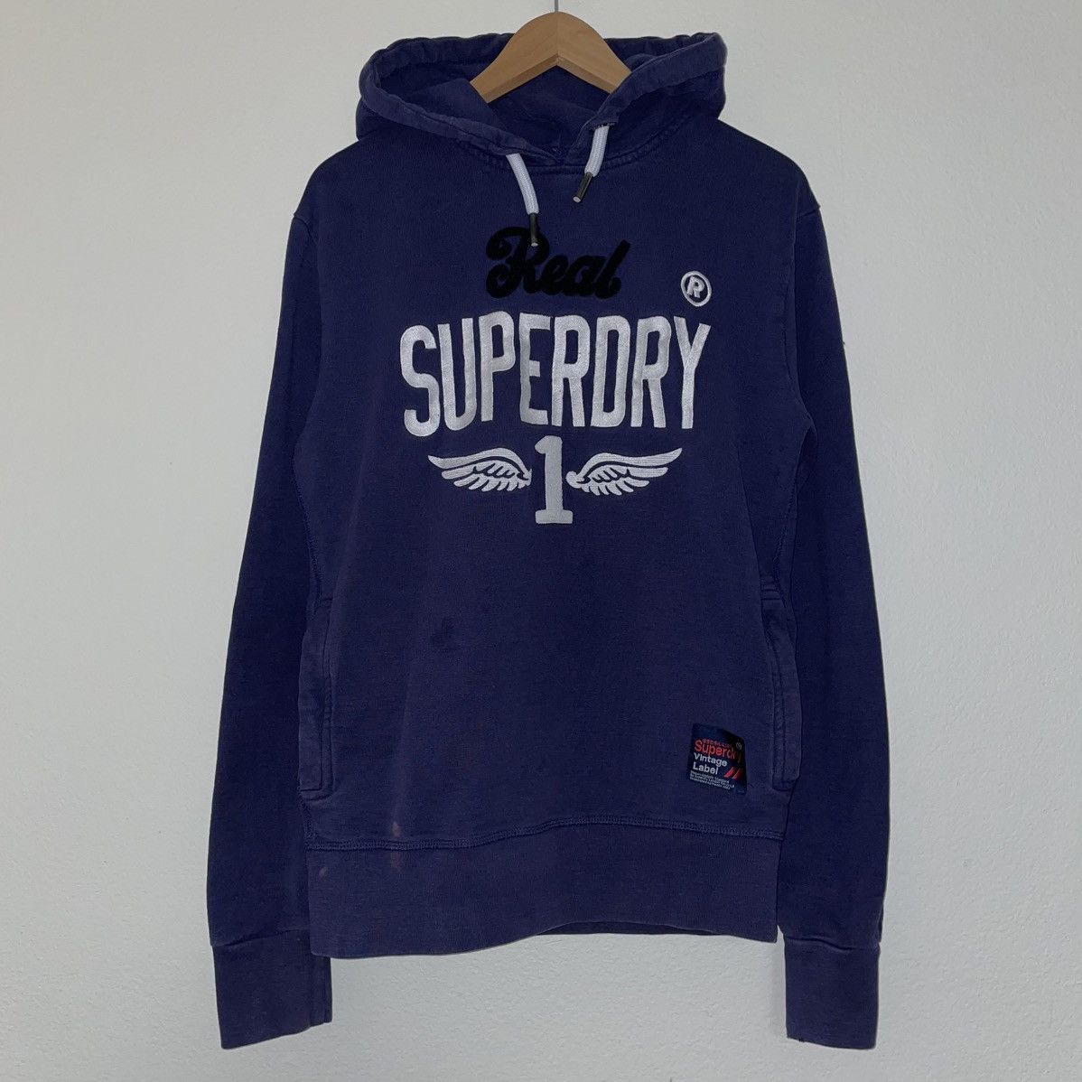 Superdry Super Dry Vintage Label Hoodie Size US S / EU 44-46 / 1 - 1 Thumbnail