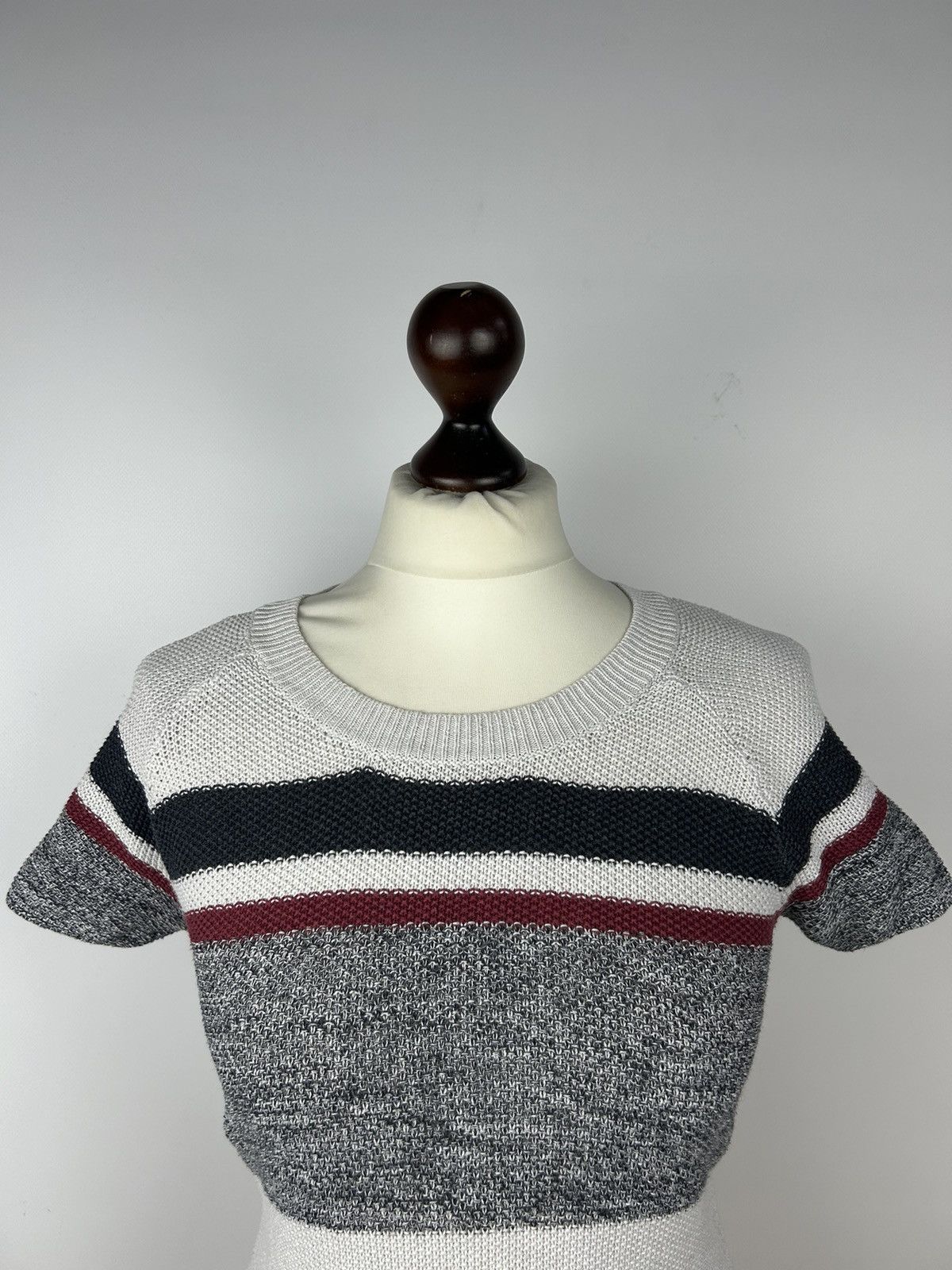 Vintage Brora Knit Cotton T-Shirt Short Sleeve Size 8-10 Women’s Size S / US 4 / IT 40 - 2 Thumbnail