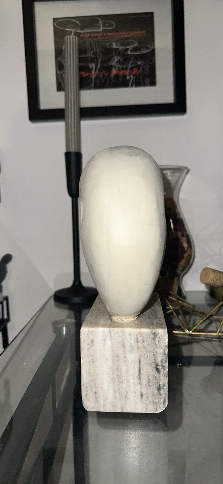 Other Abstract Oval Sculpture With Granite Base Size ONE SIZE - 3 Thumbnail