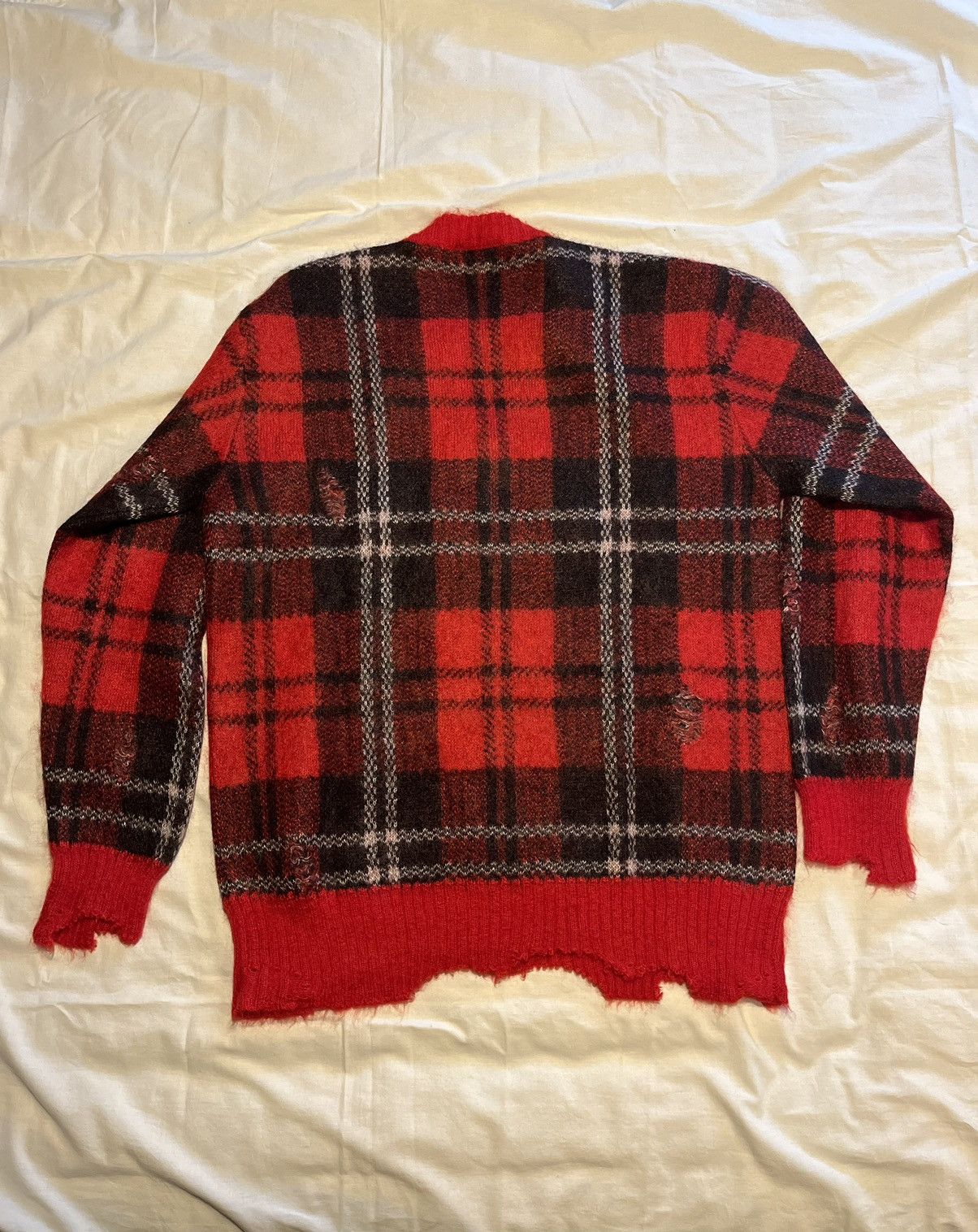 Alexander McQueen Alexander McQueen distressed mohair oversized sweater Size US S / EU 44-46 / 1 - 12 Thumbnail