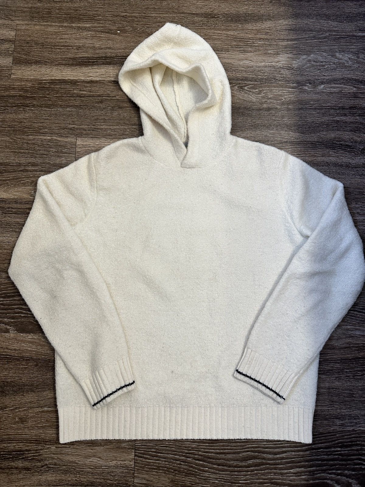 Vince Vince Wool Hoodie Size US L / EU 52-54 / 3 - 1 Thumbnail