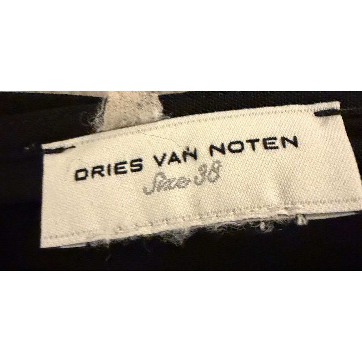 Dries Van Noten Dries Van Noten Midi Black Skirt Size 28" / US 6 / IT 42 - 3 Thumbnail
