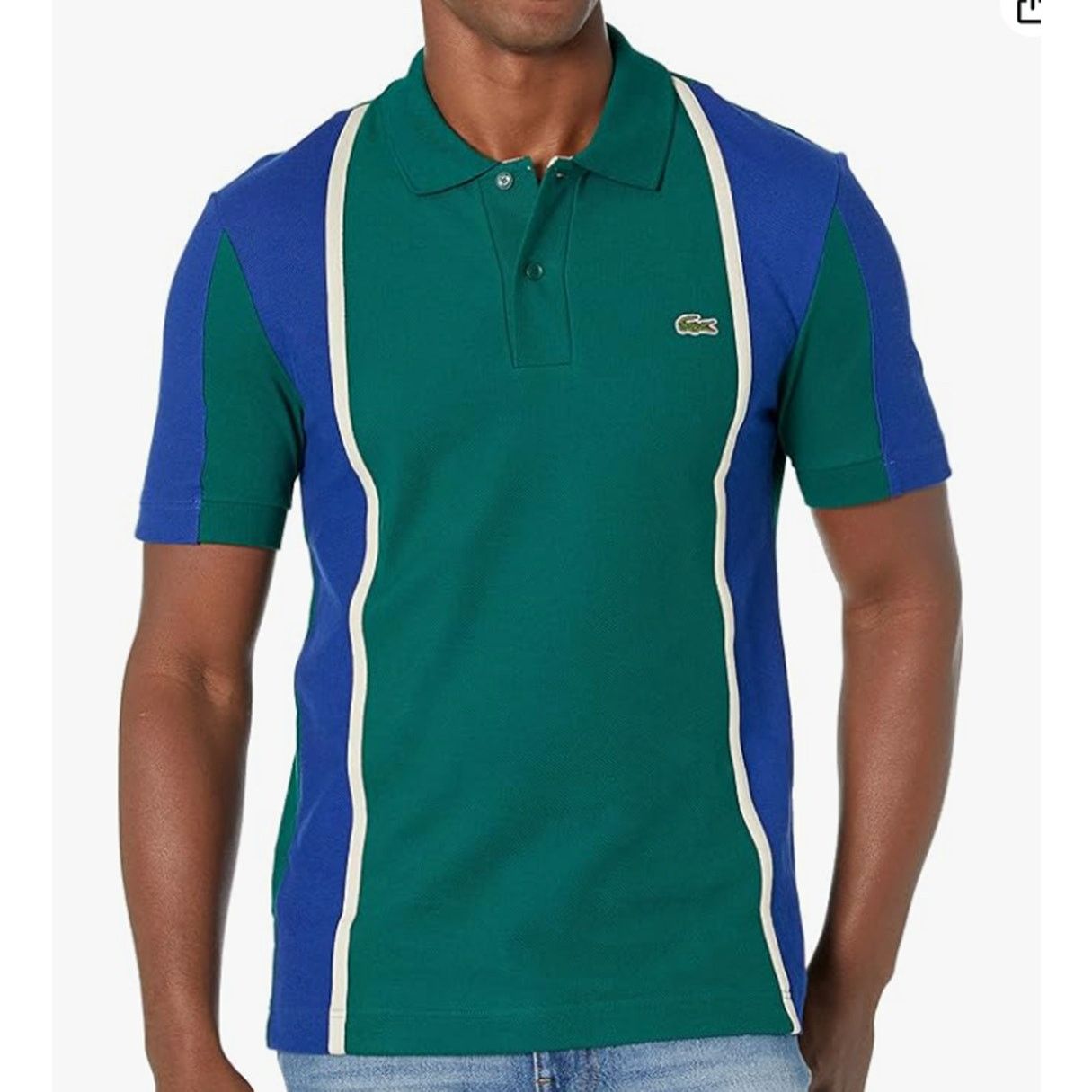 Lacoste Lacoste Men's Heritage Regular Fit Polo Swing/Cosmic M Size US M / EU 48-50 / 2 - 1 Thumbnail
