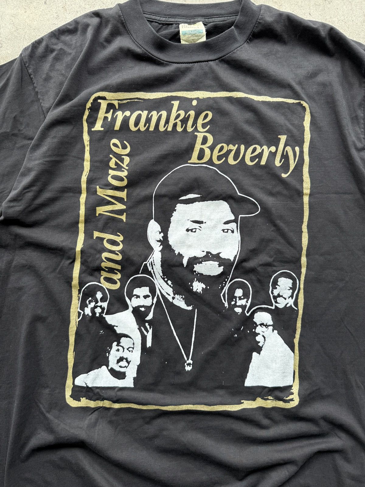 Band Tees × Rap Tees × Vintage Single stitched Frankie Beverly and Maze Tour tee Size US L / EU 52-54 / 3 - 2 Thumbnail