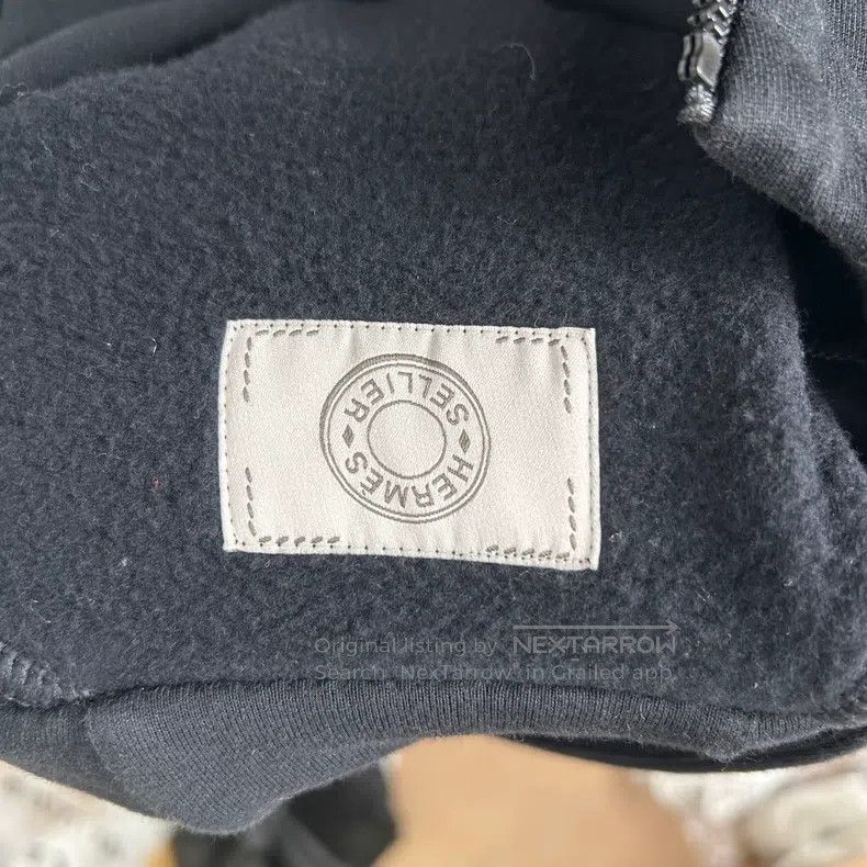 Hermes Hermes Black Hooded Sweatshirt Size L / US 10 / IT 46 - 5 Thumbnail