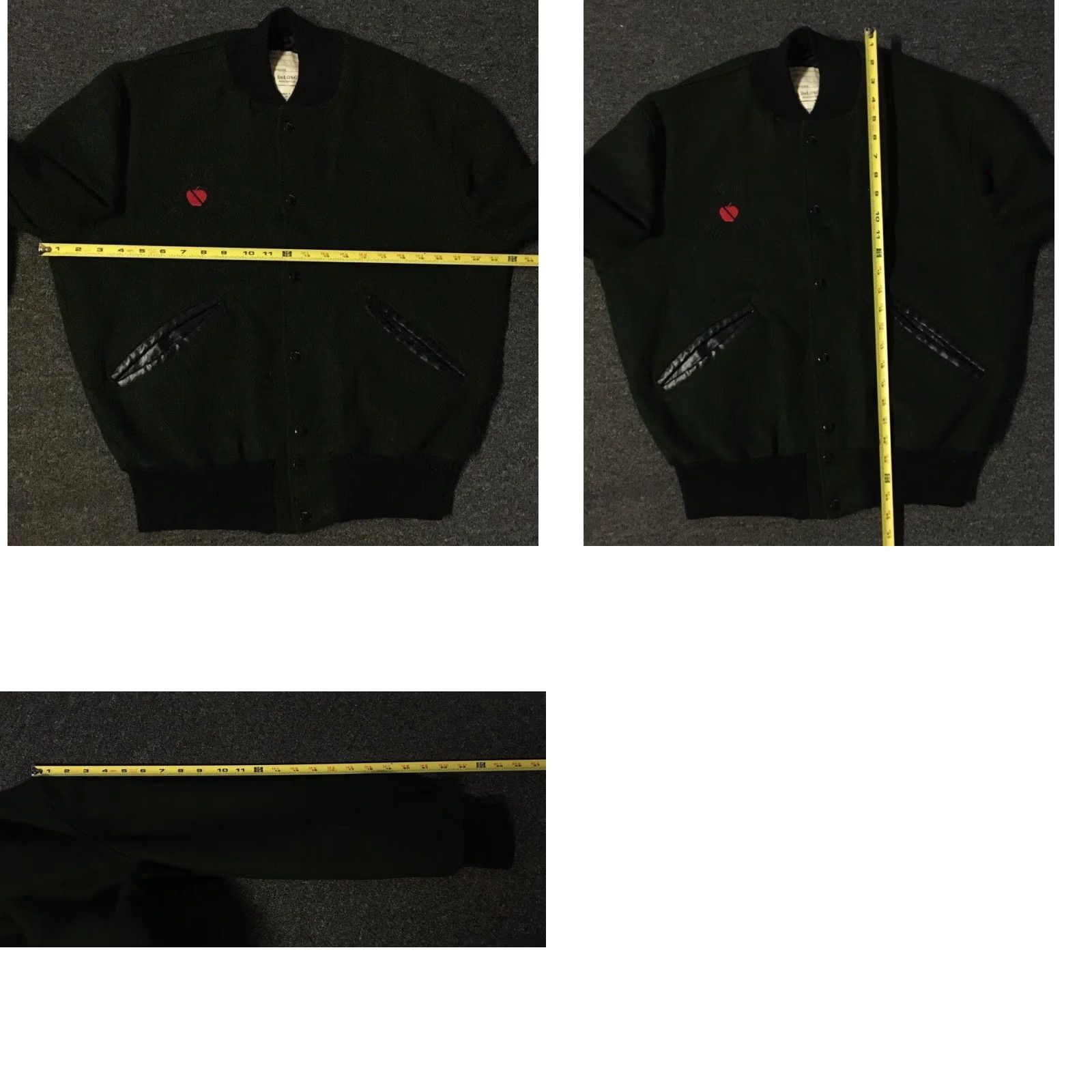 Vintage VINTAGE The Charmings TV Show Cast & Crew Varsity Jacket S Men Wool Green Columbia Pictures Bomber Jacket 80s 90s Retro Sports University USA Size US S / EU 44-46 / 1 - 8 Thumbnail