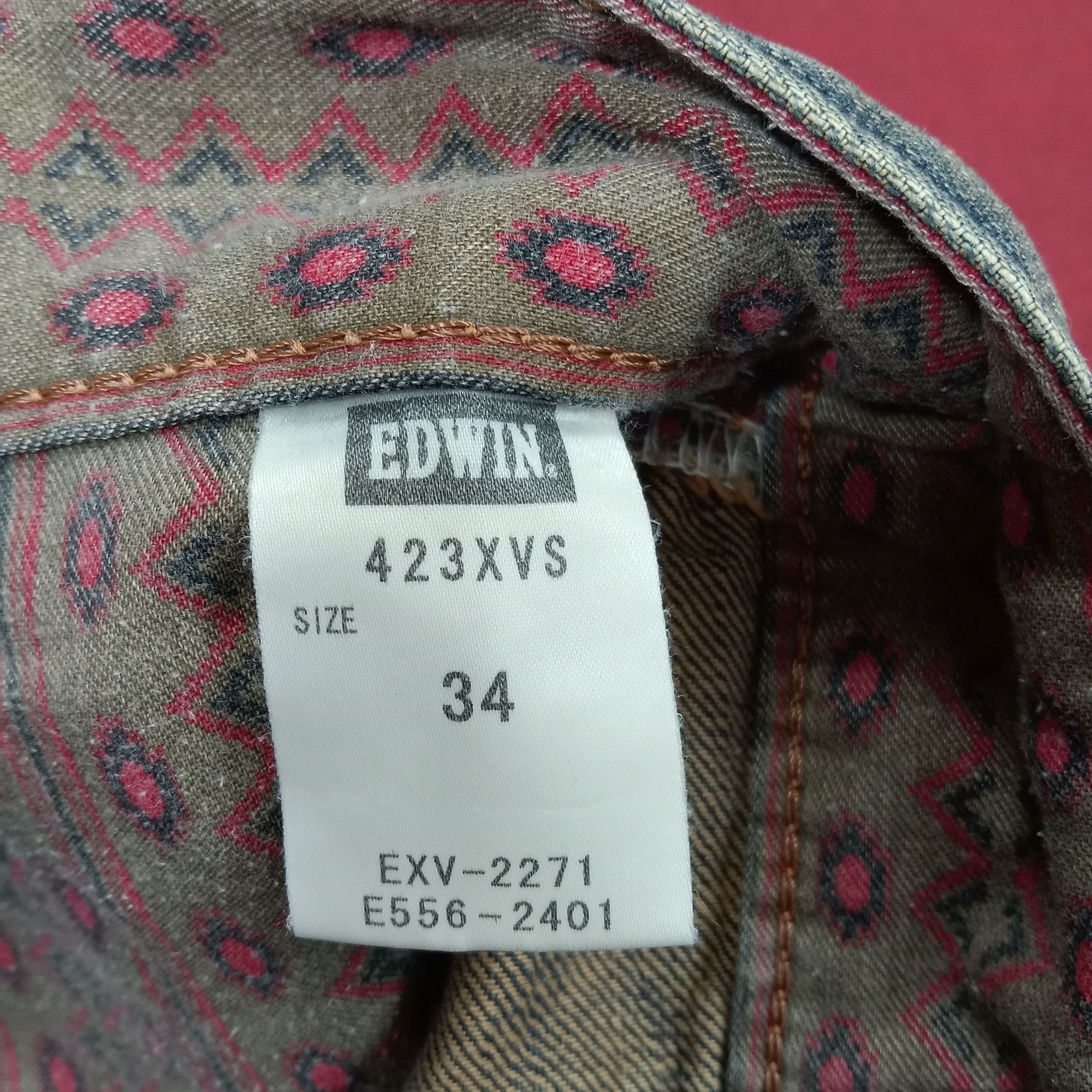Edwin × Vintage Edwin Daily Streetwear Style Fashion Design Jeans Size US 36 / EU 52 - 14 Thumbnail