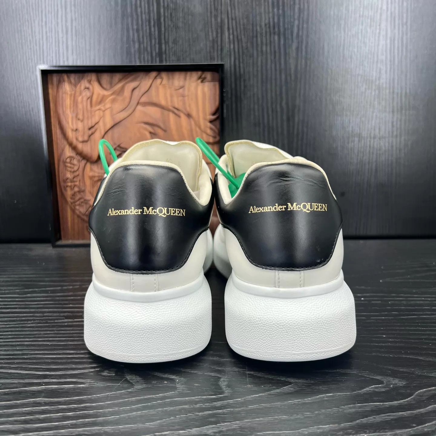 Alexander McQueen McQ Black Tail smooth calf leather shoes 40 Size US 7 / EU 40 - 7 Thumbnail