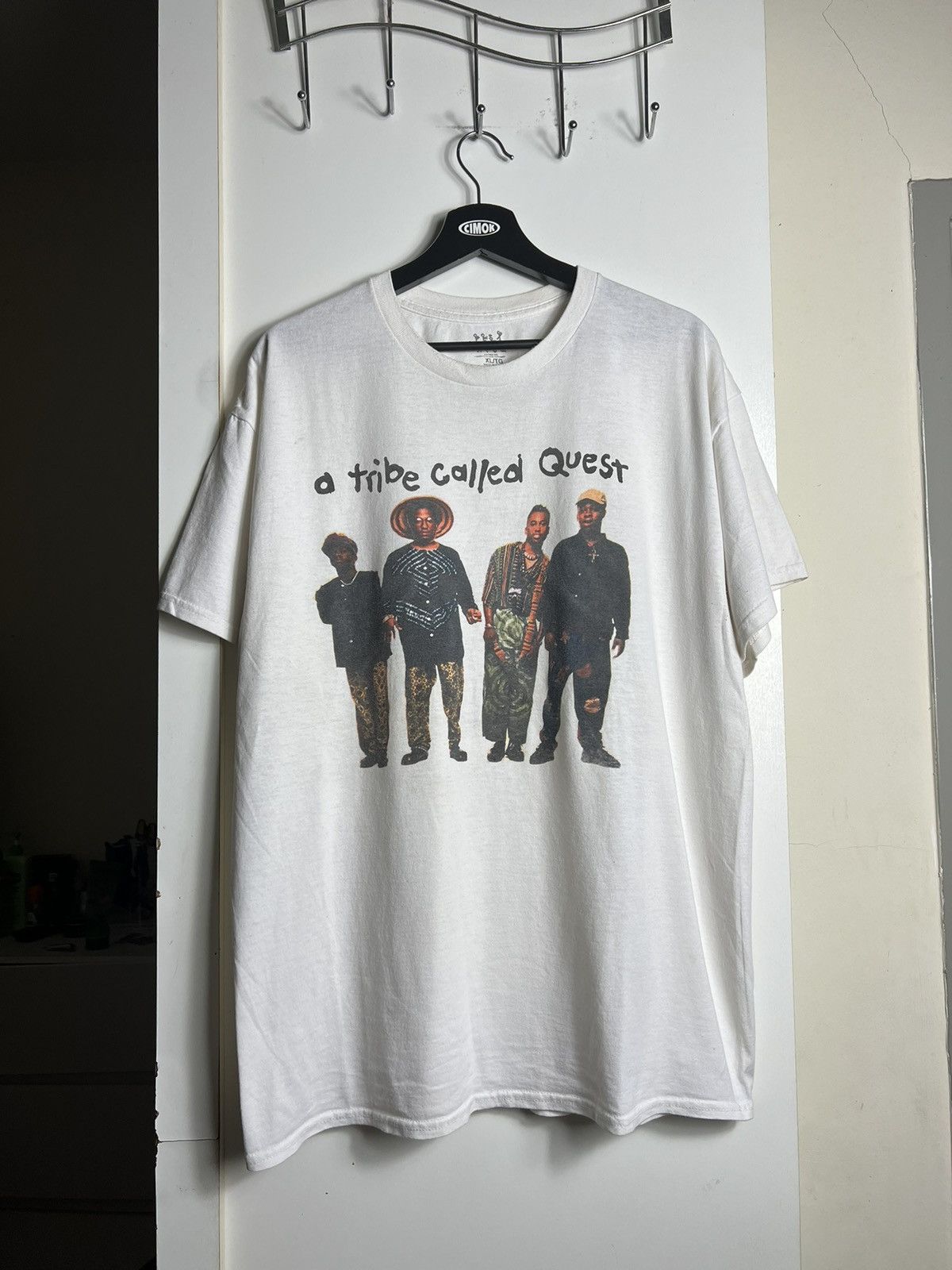 Band Tees × Rap Tees × Vintage Vintage ATCQ A Tribe Called Quest Band Raptees Shirt Size US XL / EU 56 / 4 - 2 Thumbnail