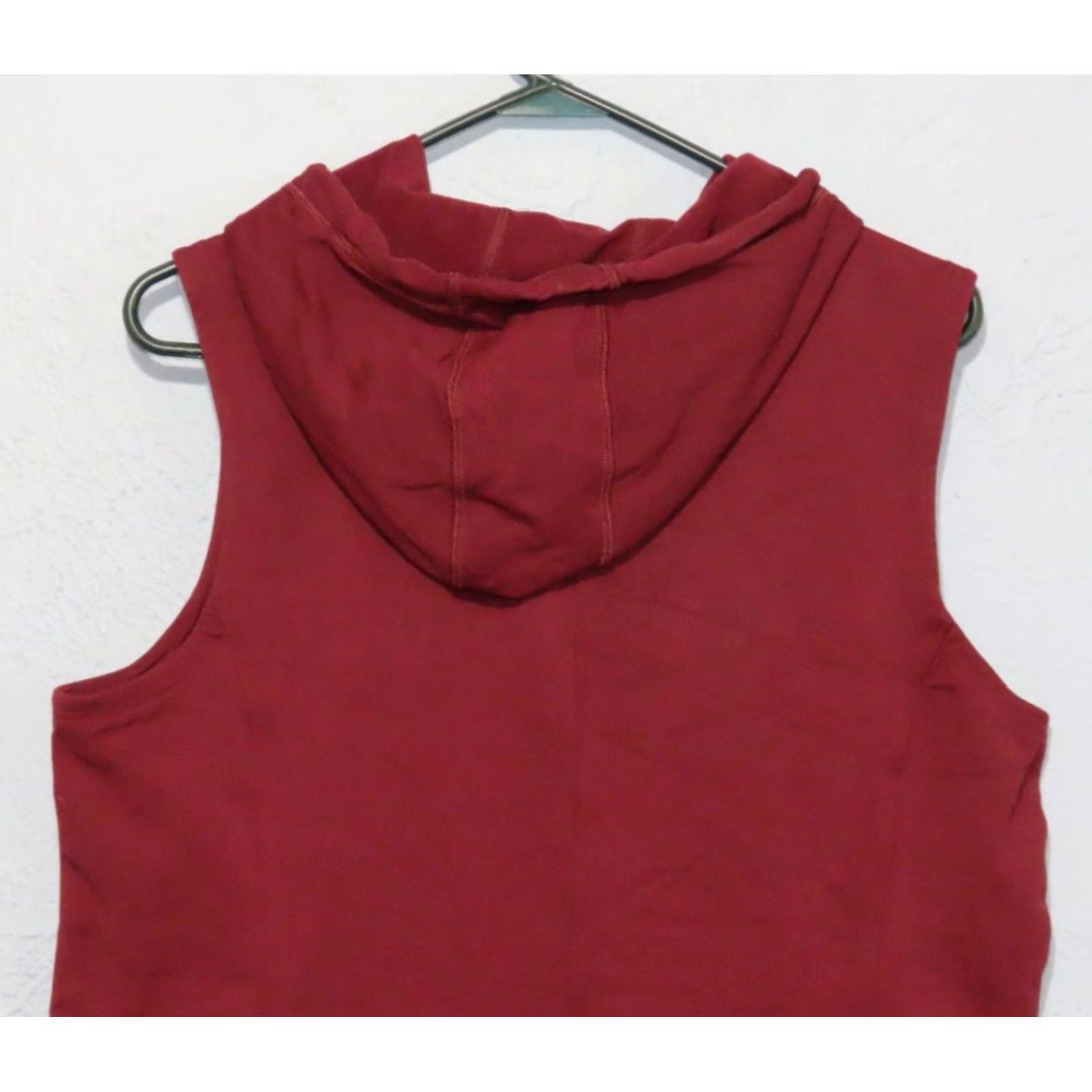Duluth Trading Company Duluth Women's L Hot NoGA Pullover Hooded Vest Burgundy Fleece Jacket/Coat Vest Outdoor Hiking Active Casual Travel All Seasons Pockets Stretch Womens Size L / US 10 / IT 46 - 7 Thumbnail