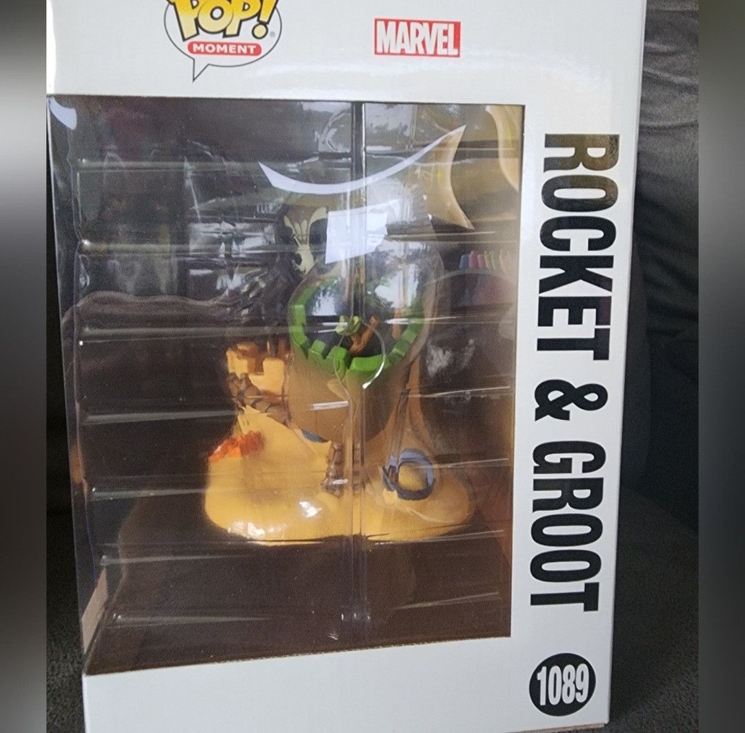 Other Funko Pop! Moment Marvel Groot & Rocket Beach Day Vinyl Size ONE SIZE - 3 Thumbnail