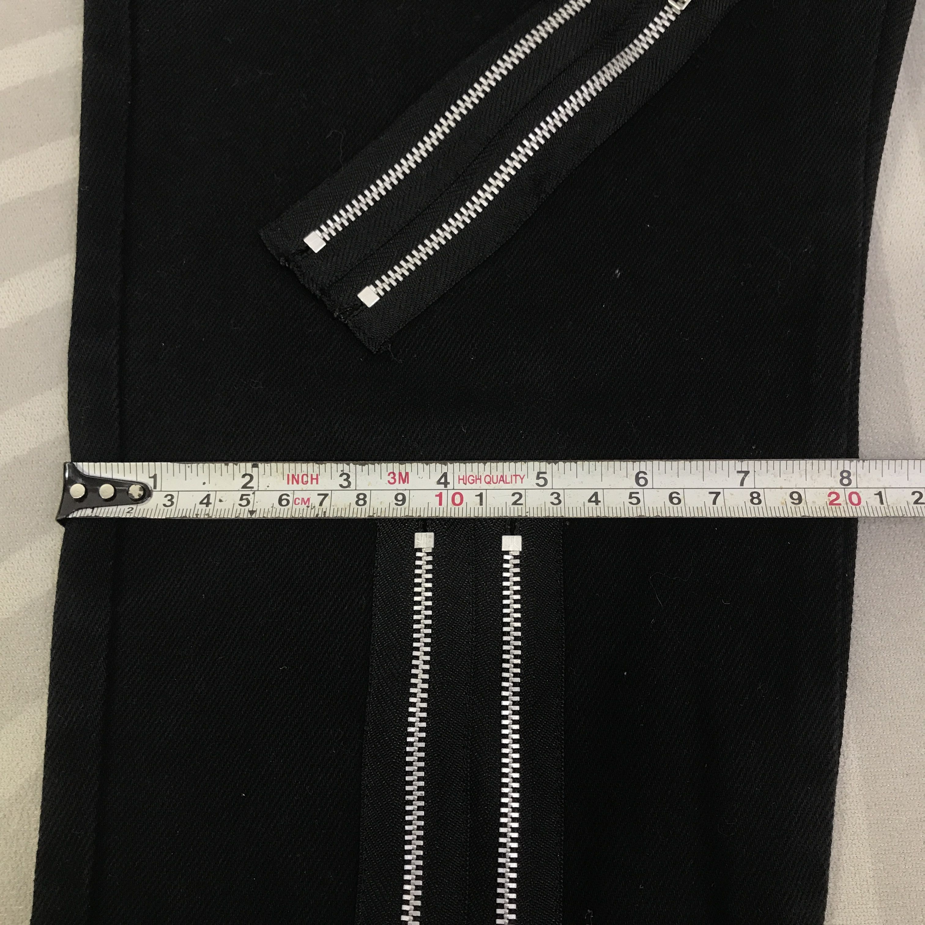 Japanese Brand Punk For Your Unholy Life 666 bondage Jeans Pants K130B15 Size US 32 / EU 48 - 10 Thumbnail