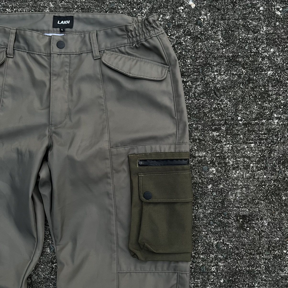 Other LAKH A/W19 Detachable Cargo Pocket Sling Utility Nylon Pants Size US 33 - 4 Thumbnail