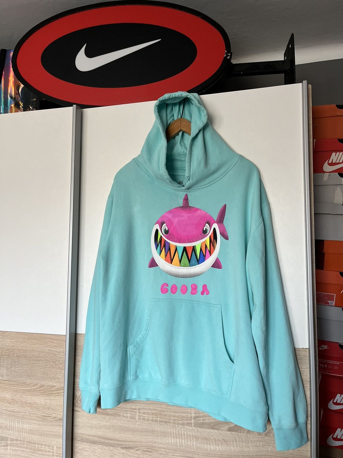Band Tees Rap Tees Trap Tekashi 6ix9ine Gooba Merch Hoodie Blue Shark Trap Rat Grailed