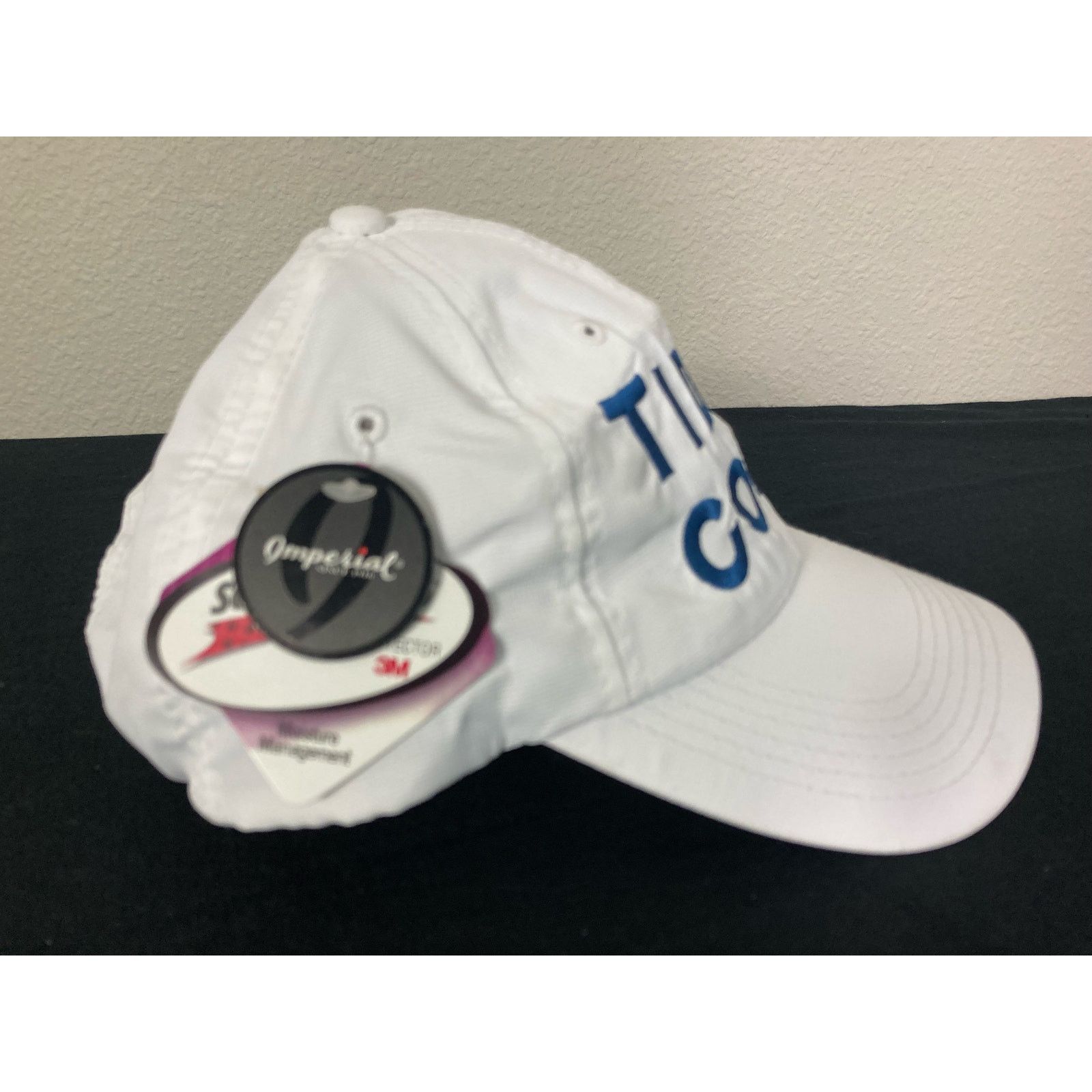 Imperial Imperial Tidal Cove Miami White Trucker Hat Mesh Back Size ONE SIZE - 11 Thumbnail