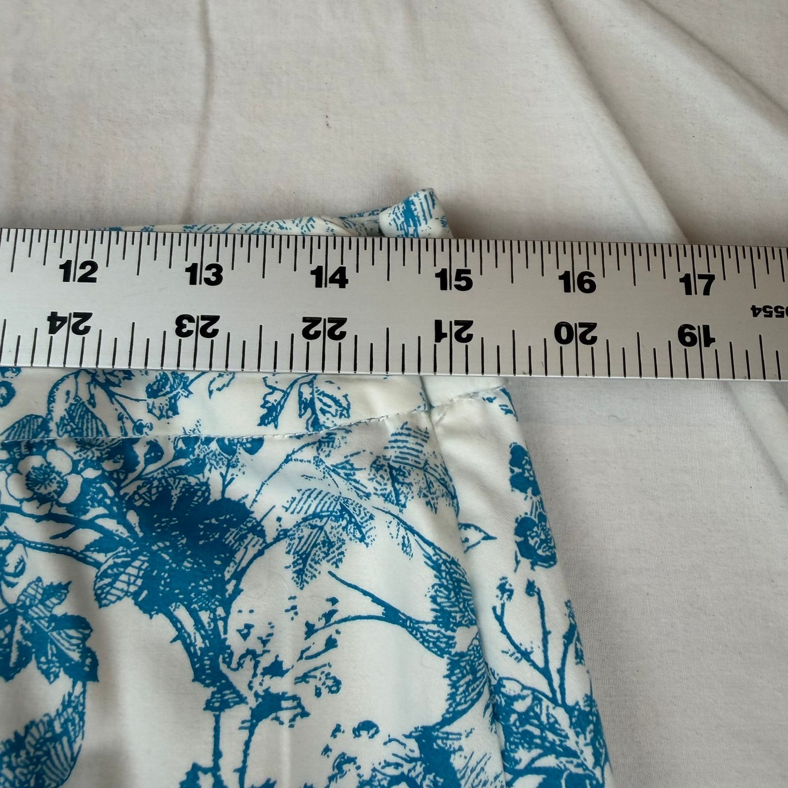Other Garnet Hill Toile Pencil Skirt Size 8P Petite Size 28" / US 6 / IT 42 - 4 Thumbnail
