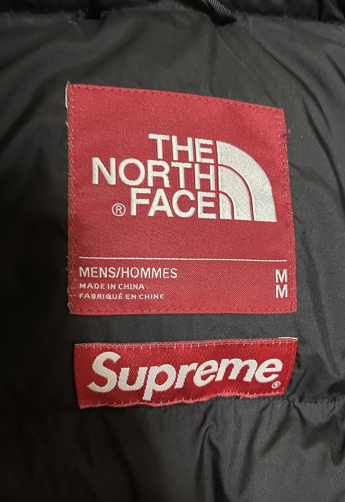 Supreme × The North Face Supreme tnf north face red bamn by any means nuptse jacket Size US M / EU 48-50 / 2 - 7 Thumbnail