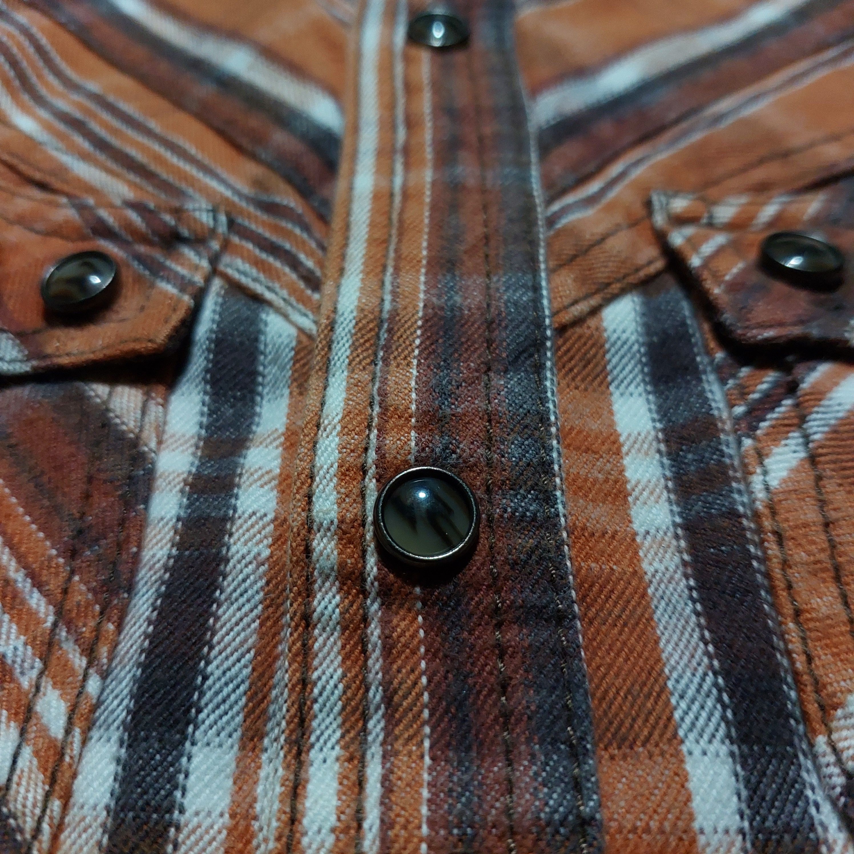 Nicole Club Nicole for men pearl buttons checkered Western shirt Size US S / EU 44-46 / 1 - 7 Thumbnail