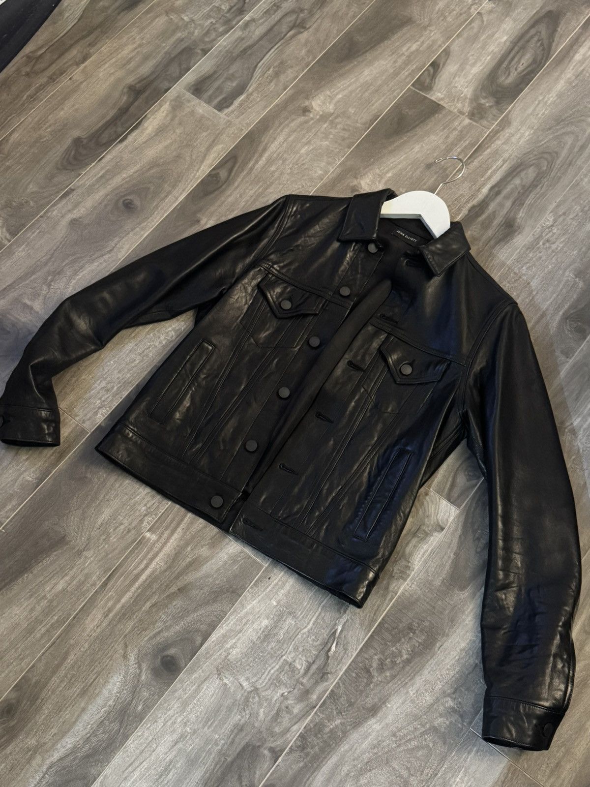 John Elliott Leather Thumper Jacket Type 3 Size US XS / EU 42 / 0 - 13 Thumbnail