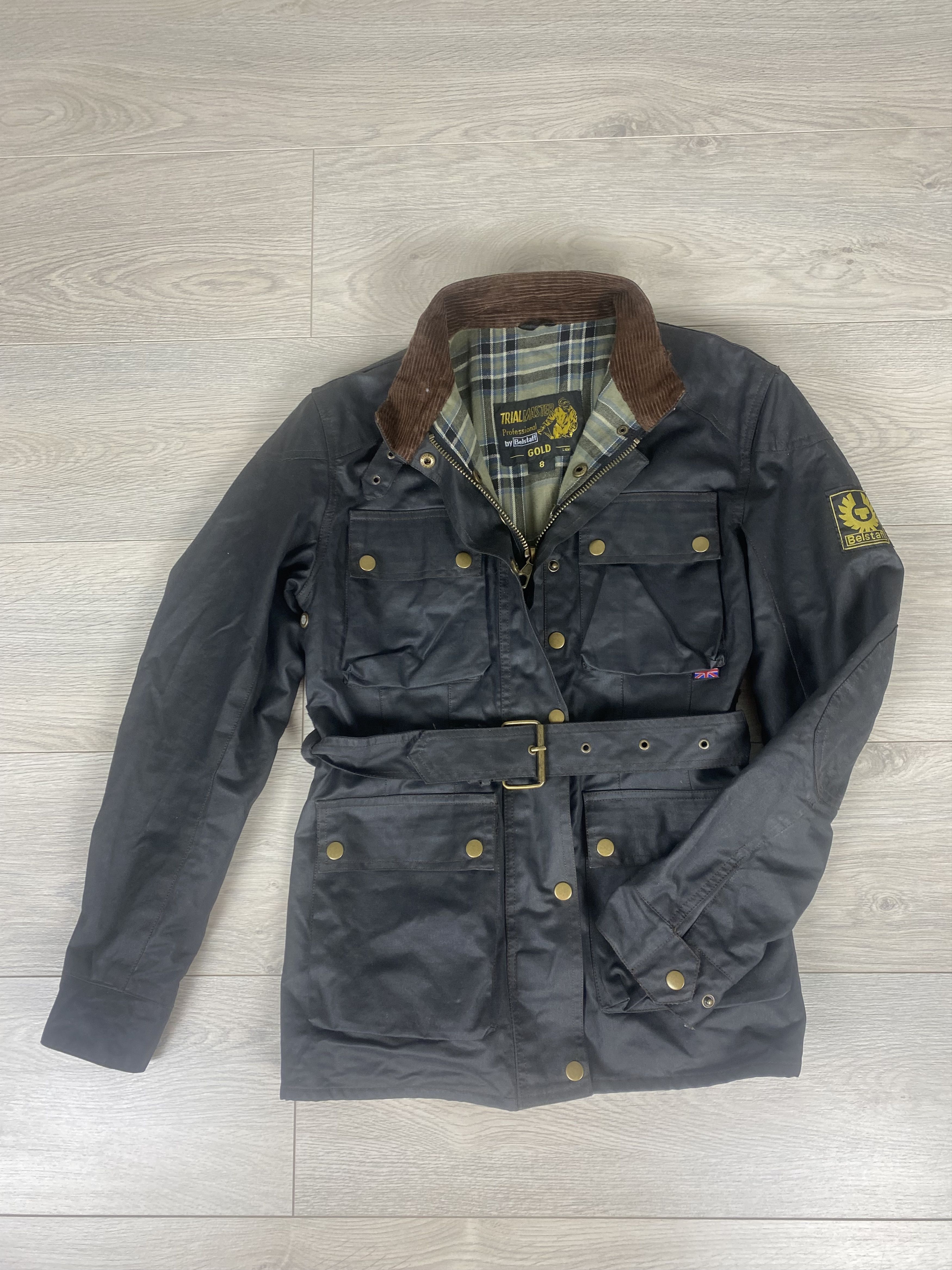 Belstaff Belstaff Waxed Cotton Gold Trialmaster Jacket Size M / US 6-8 / IT 42-44 - 1 Thumbnail
