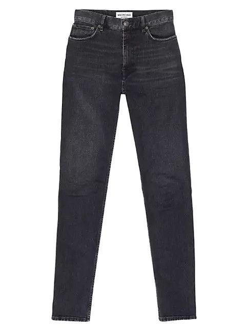 image of Balenciaga O1Srvl11E0224 Skinny Pants In Black, Women's (Size 36)