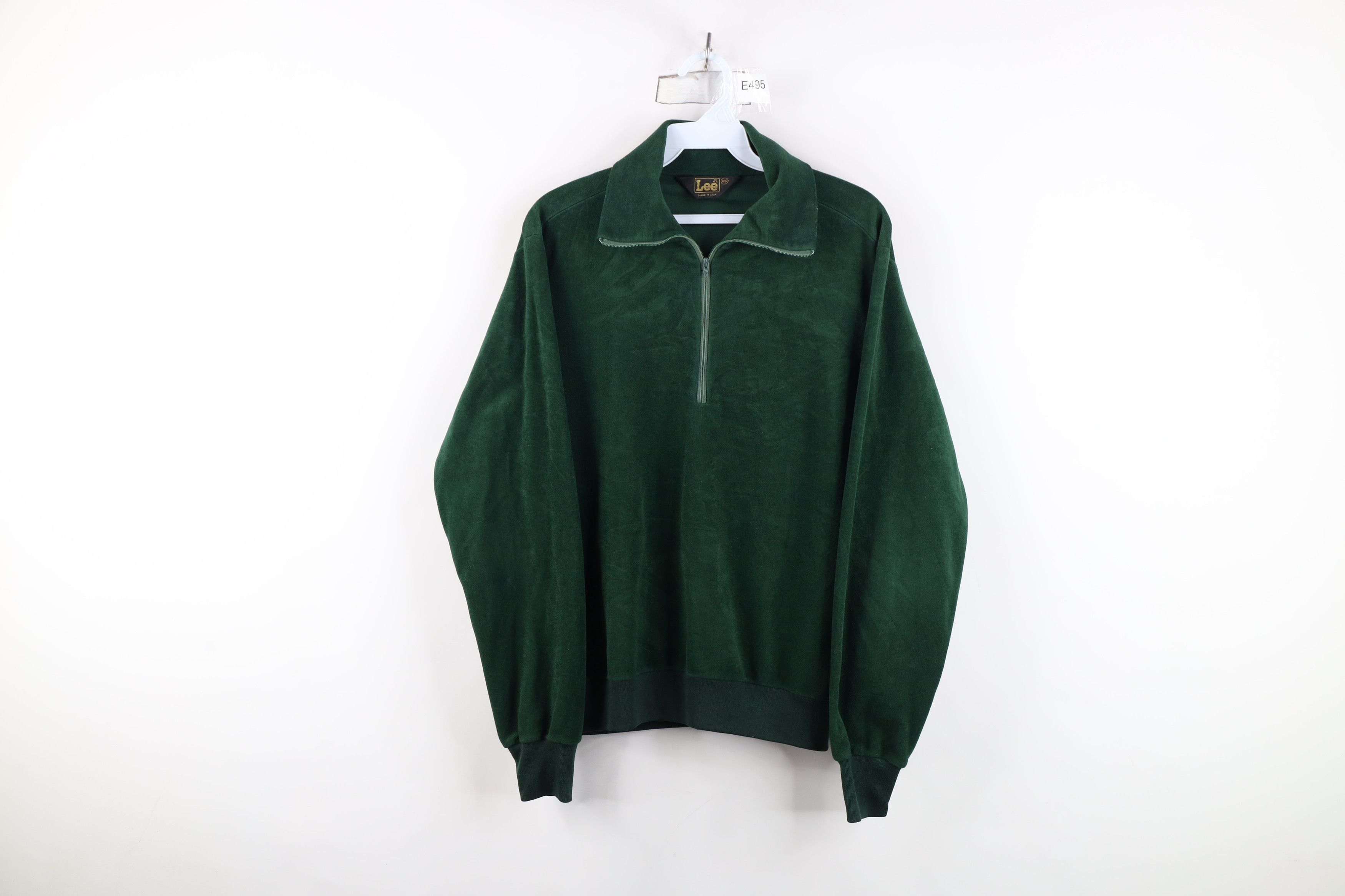 Vintage Vintage 60s 70s Streetwear Velour Pullover Sweater USA Size US M / EU 48-50 / 2 - 1 Thumbnail