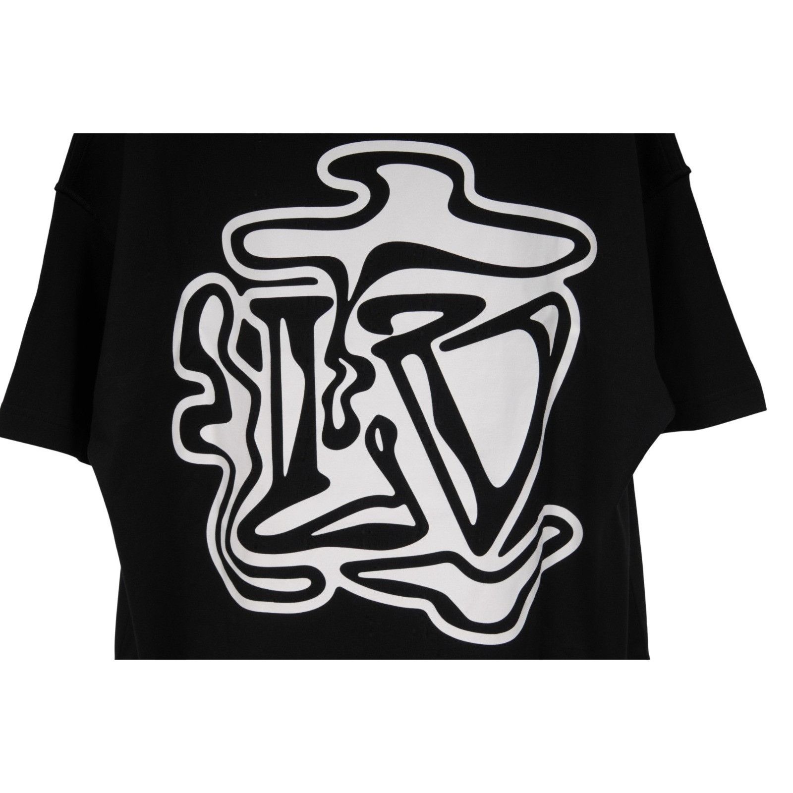 Louis Vuitton Smoke Logo T Shirt XS Black Size US XS / EU 42 / 0 - 5 Thumbnail