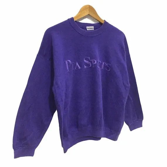 Vintage Vtg PIA MOTORSPORTS RACING Team Cropped Sweatshirt Crewneck Size S / US 4 / IT 40 - 3 Thumbnail