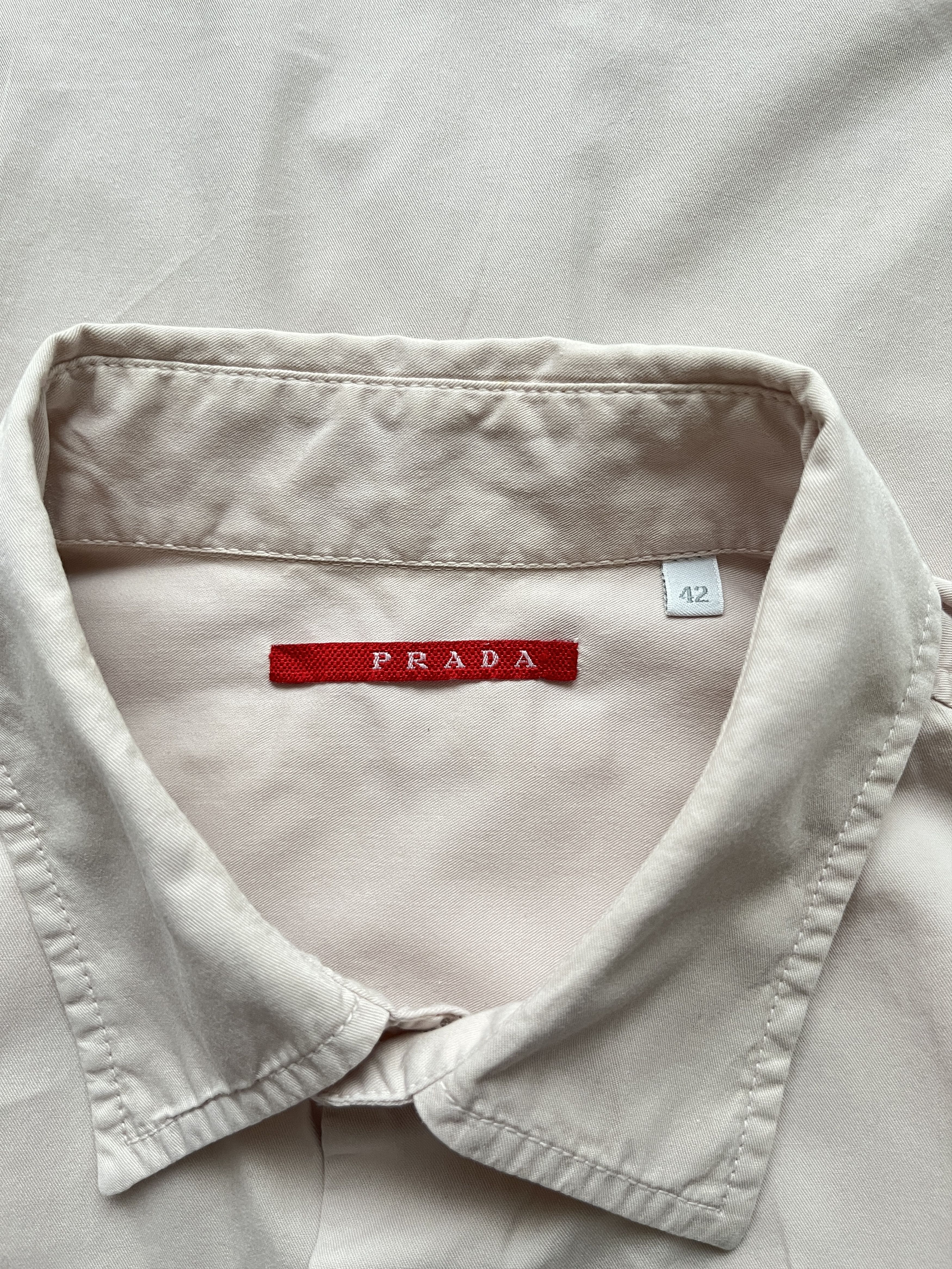 Prada ⚡️QUICK SALE⚡️2006 Prada Sport Short Sleeve Button Up Shirt Size US XS / EU 42 / 0 - 5 Thumbnail