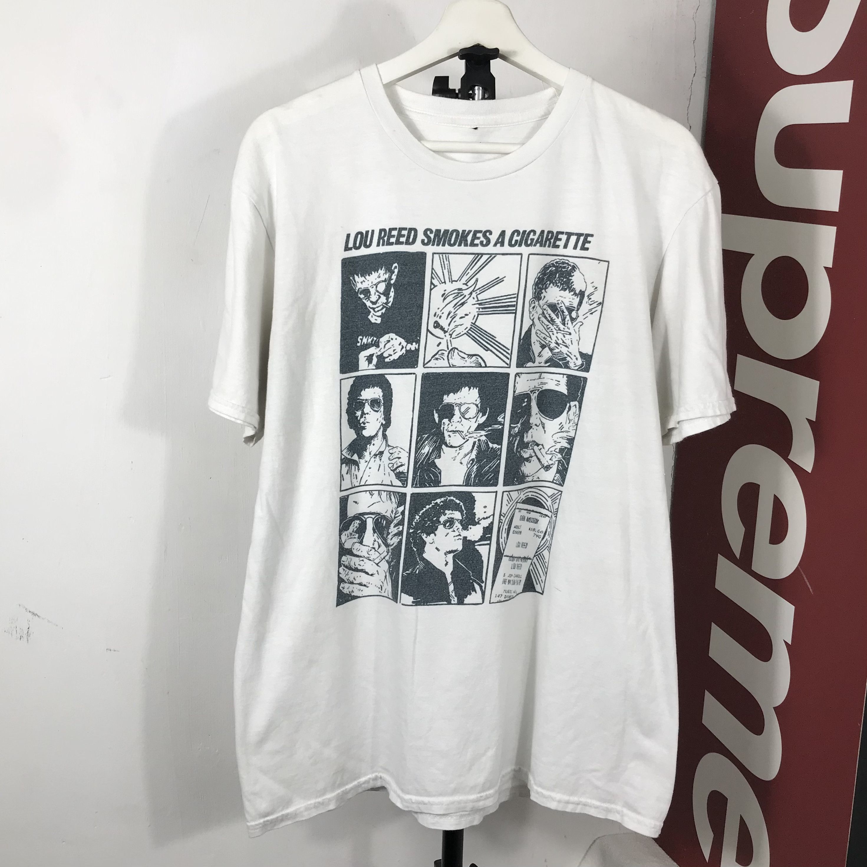 Band Tees × Vintage Vintage 80s Lou Reed “New Sensations” Tee