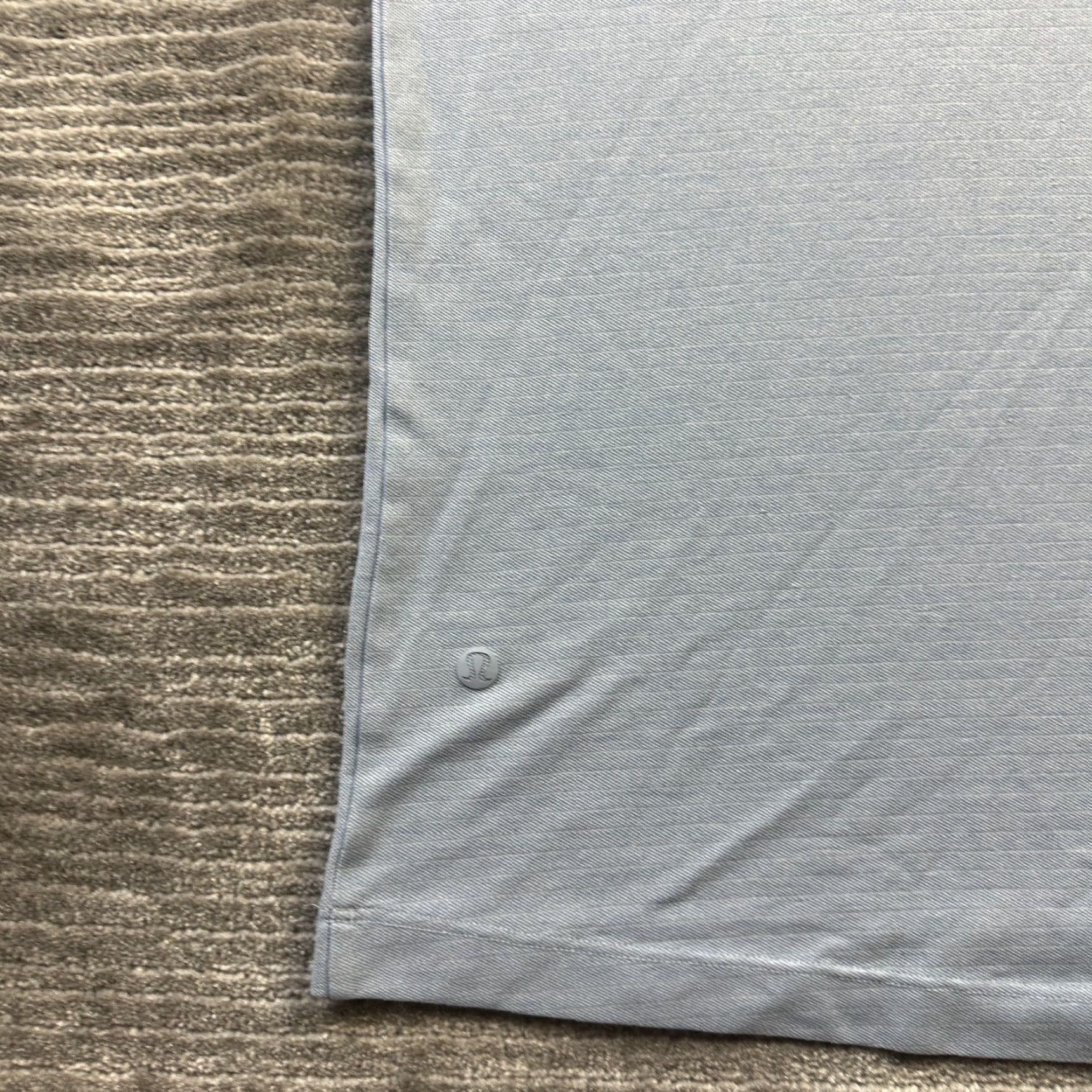 Lululemon Lululemon Polo Shirt Mens Large Blue Evolution Performance Top Shirt Size US L / EU 52-54 / 3 - 4 Thumbnail