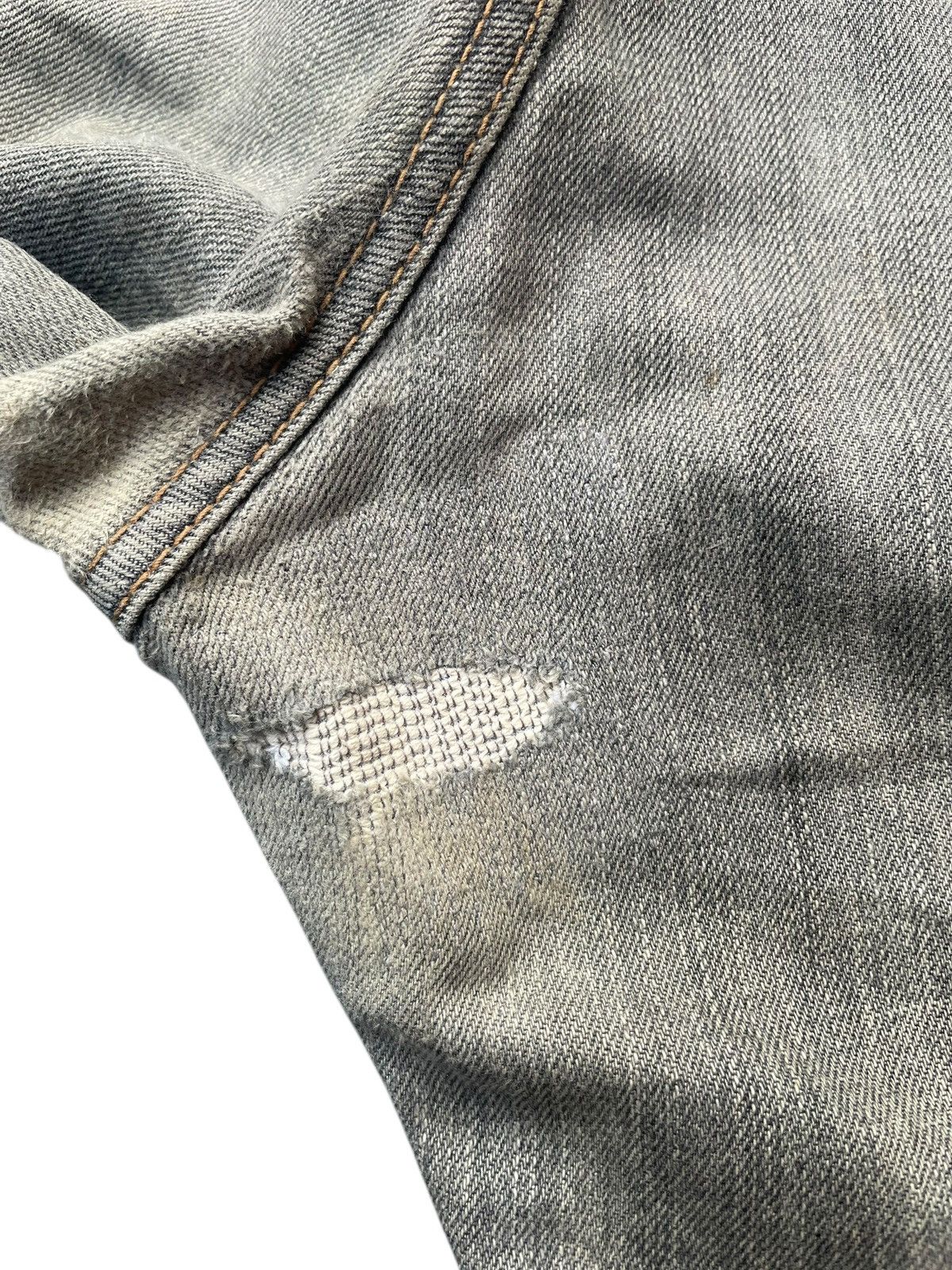Edwin Vintage Edwin 505 Z Selvedge Distresed Denim Size US 38 / EU 54 - 13 Thumbnail