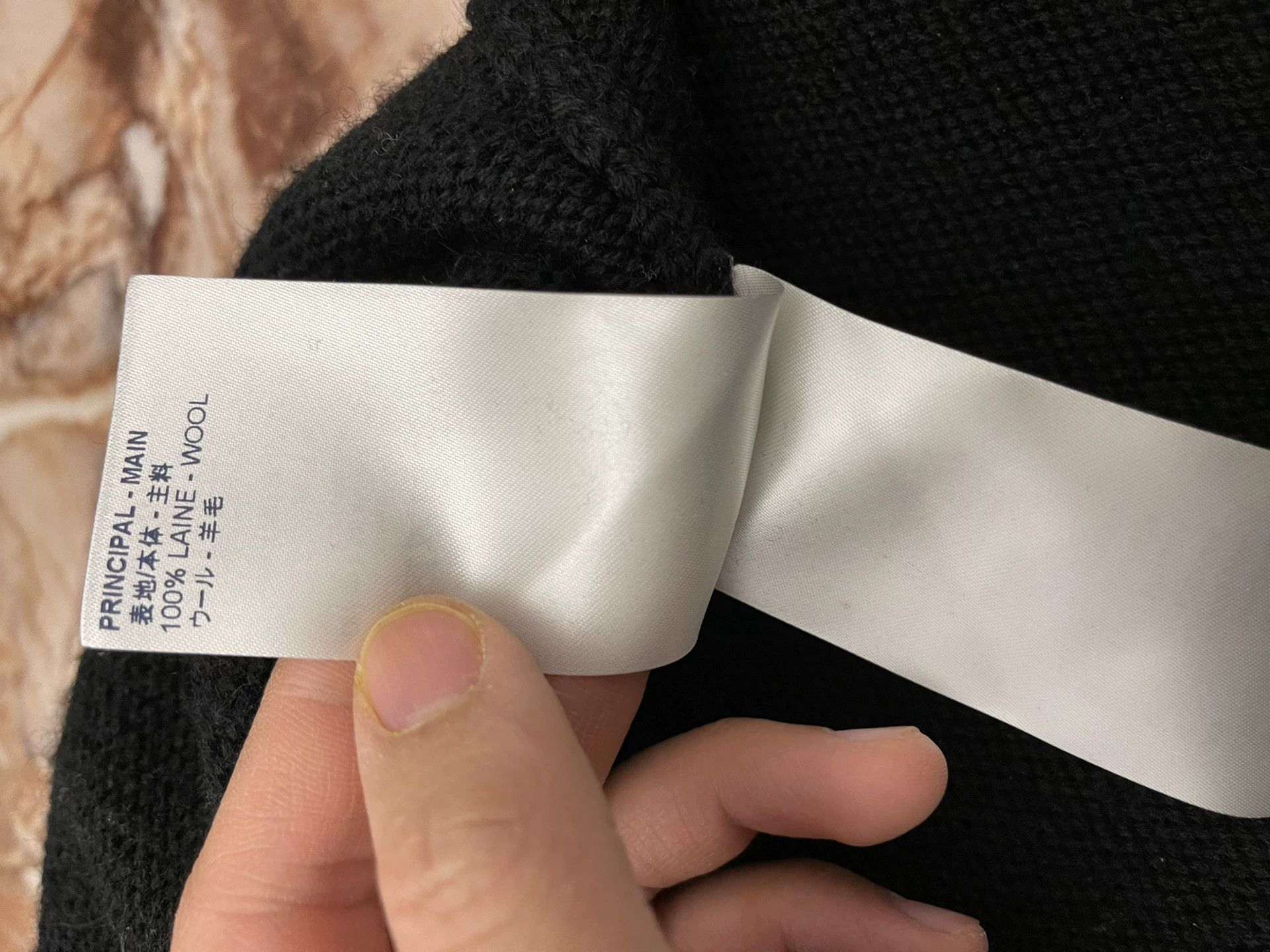 Louis Vuitton LV 100% Wool Thick Warm Sweater Worn 1x Authentic Size US XL / EU 56 / 4 - 3 Thumbnail