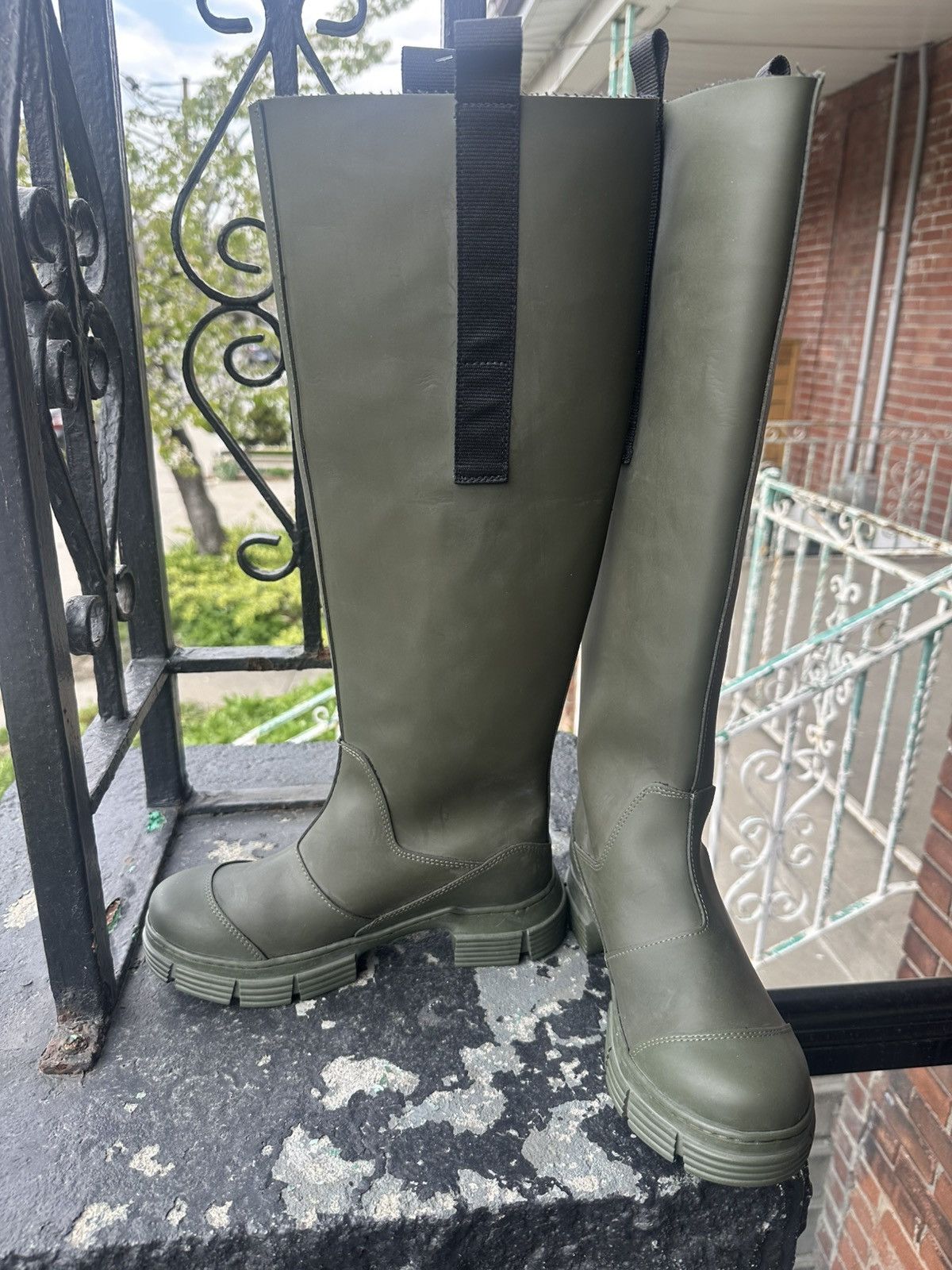 Ganni Ganni rubber boots Size US 8 / IT 38 - 6 Thumbnail