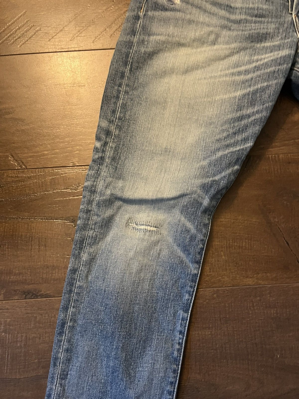 Polo Ralph Lauren Polo Ralph Lauren Men's Sullivan Slim-Fit Distressed Stretch Size US 33 - 3 Thumbnail