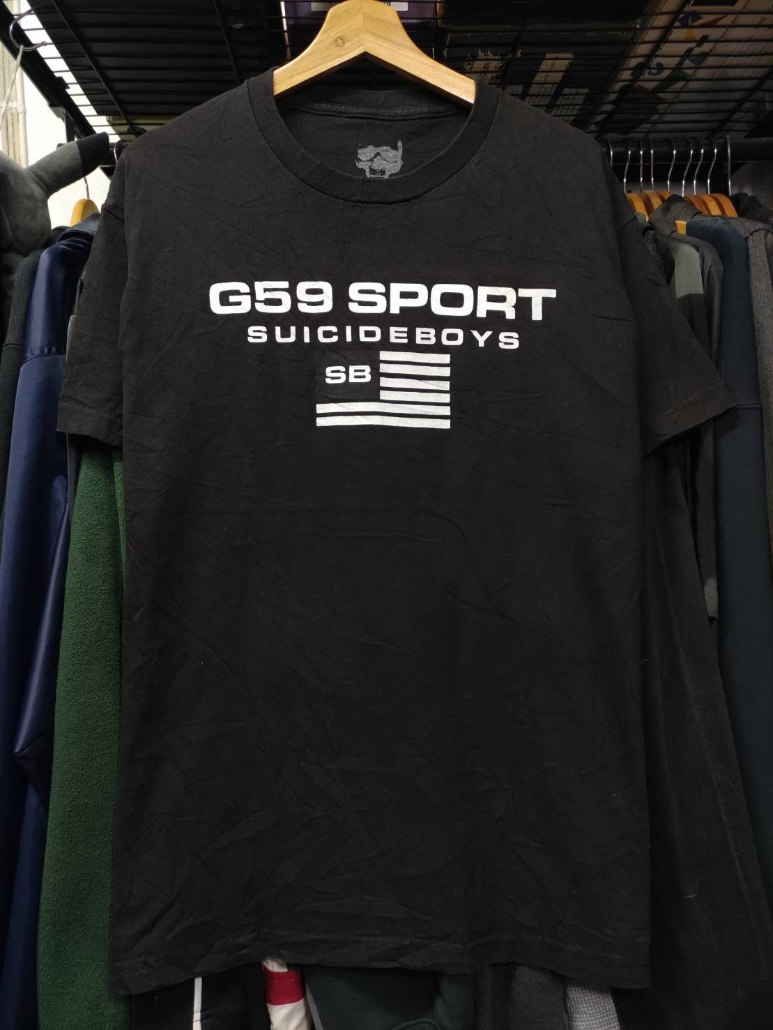 Fuck The Population × G59 Records Suicideboys " G59 Sport " Parody Polo Sport T-Shirt Size US L / EU 52-54 / 3 - 2 Thumbnail