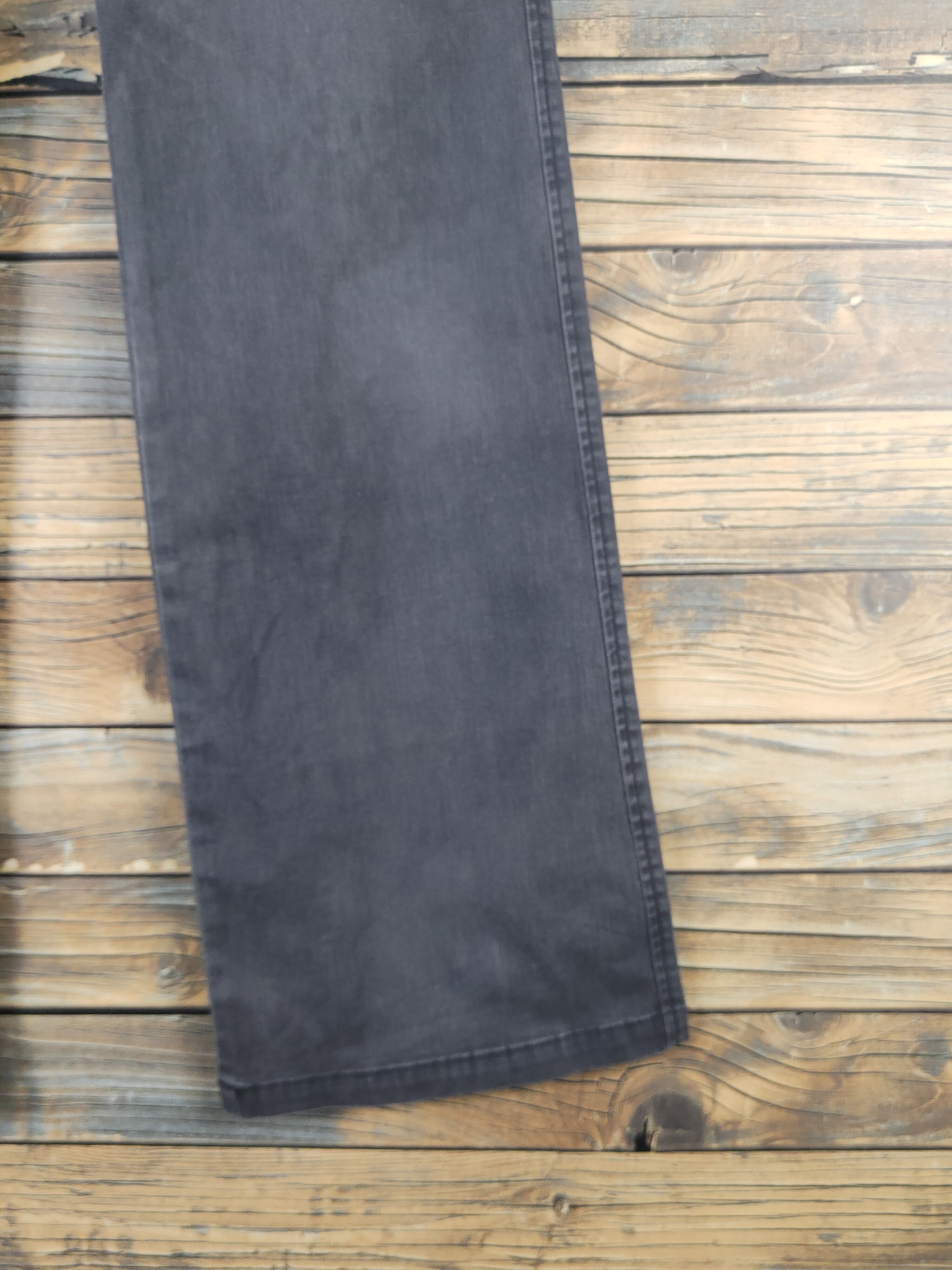 Japanese Brand DL Green Eye Black Faded Multipocket Cargo Pants #1536 Size 26" / US 2 / IT 38 - 6 Thumbnail