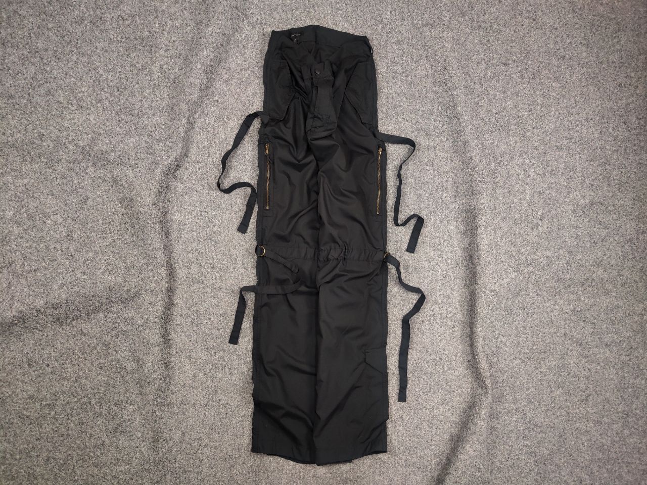 If Six Was Nine Vintage if six was nine Style Gondage Zip Cargo Baggy Pants Size US 34 / EU 50 - 1 Thumbnail