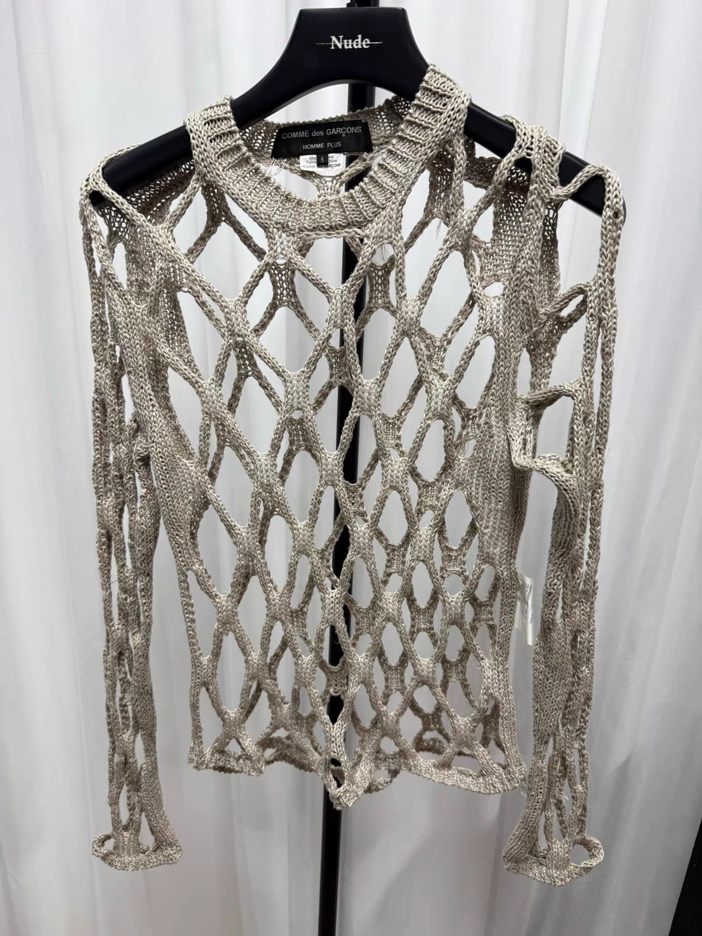 Comme des Garcons Homme Plus Comme des Garçons Homme Plus Main Line Cutout Sweater K20 Size US S / EU 44-46 / 1 - 1 Thumbnail