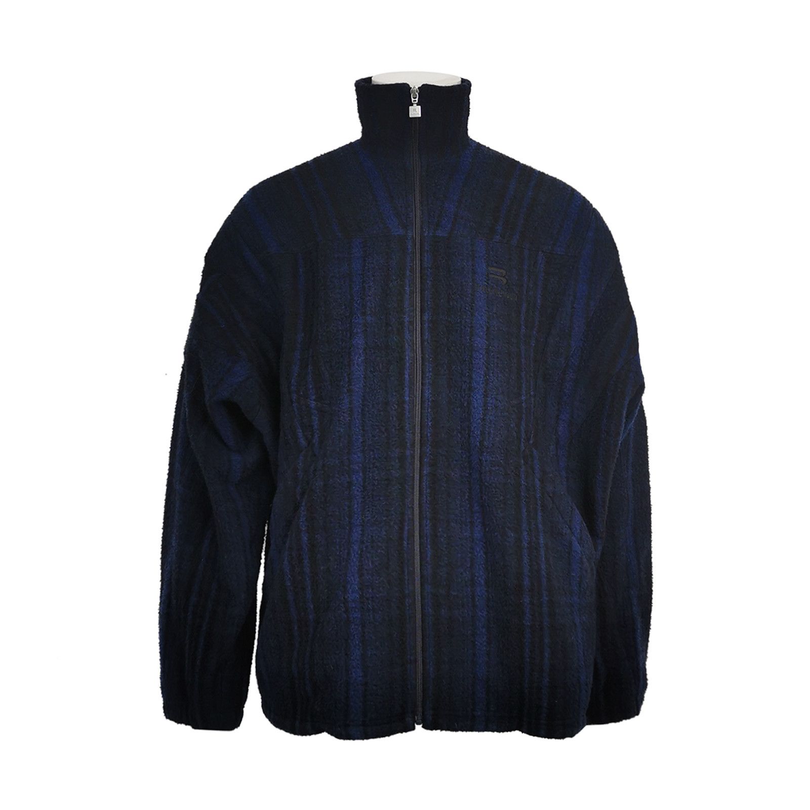 Balenciaga Balenciaga Striped Wool Zip Jacket EU 44 Size US S / EU 44-46 / 1 - 1 Thumbnail