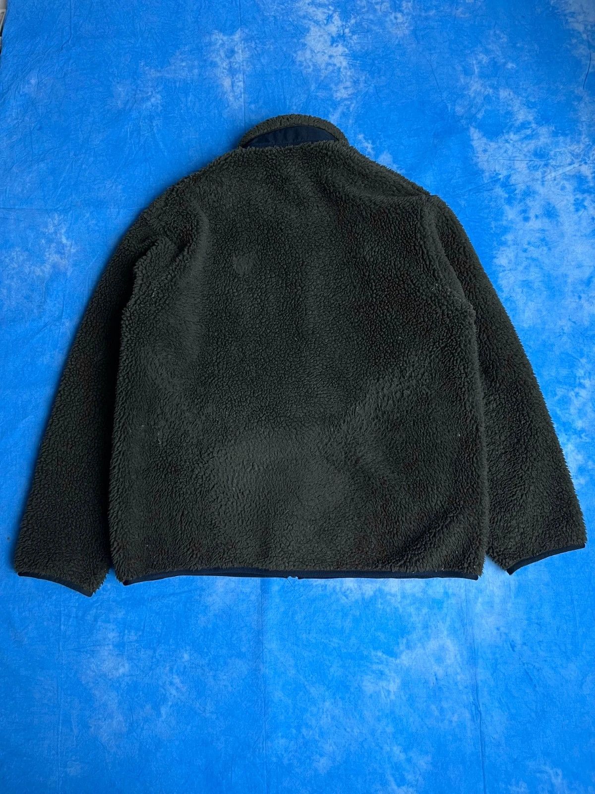 Uniqlo Uniqlo Dark Bootle Green Fleece Jacket Size US M / EU 48-50 / 2 - 2 Thumbnail