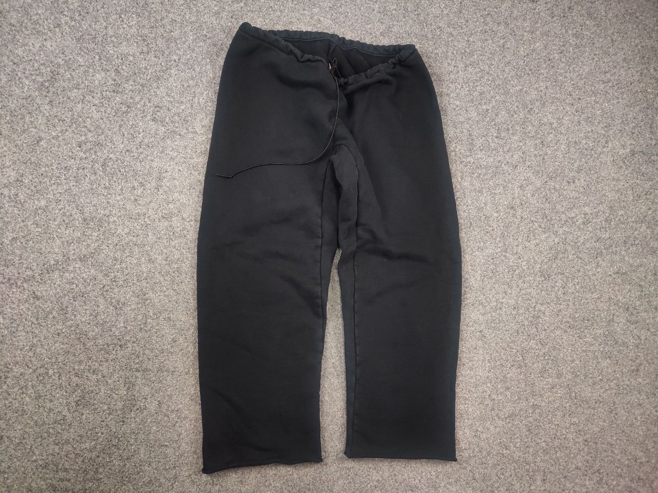 Kanye West Kanye West Yeezy heavyweight sweatpants Black Baggy Pants Size US 34 / EU 50 - 4 Thumbnail