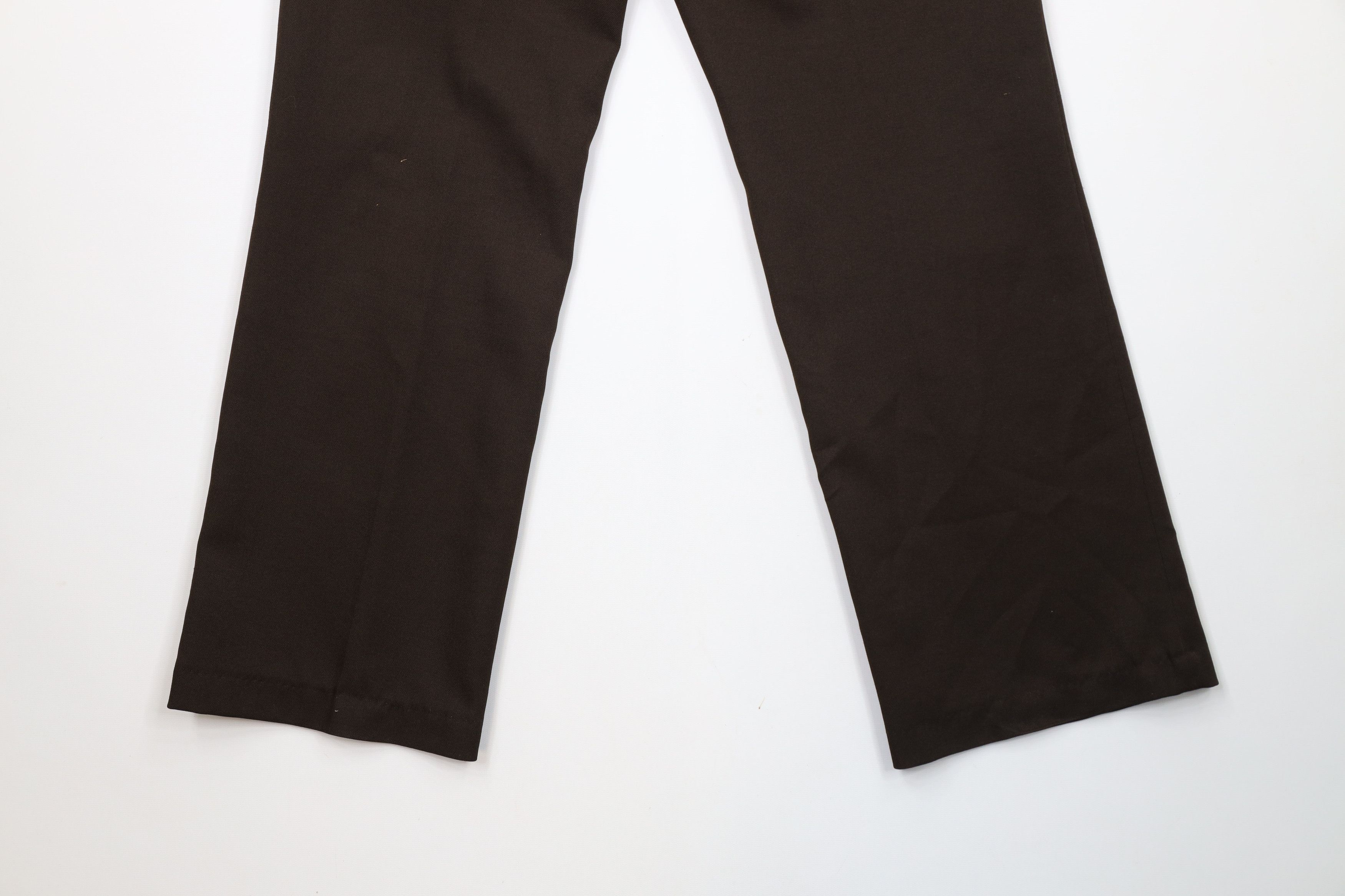 Vintage Vintage 70s Streetwear Flared Wide Leg Chino Pants Brown USA Size US 32 / EU 48 - 14 Thumbnail