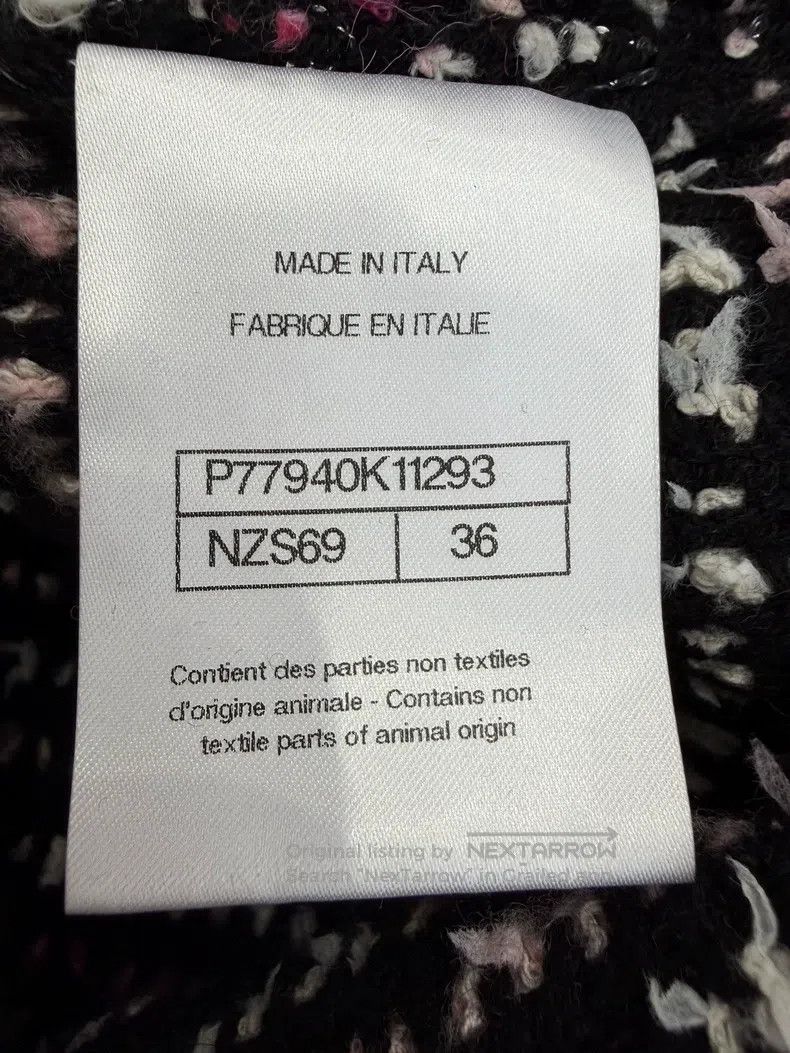 Chanel Chanel Black diamond-buttoned tweed jacket Size XS / US 0-2 / IT 36-38 - 6 Thumbnail