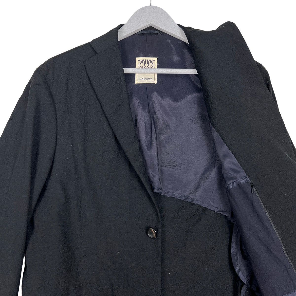 Burberry × Designer 🔥 ROBERTO MENICHETTI WOOL BLAZER CARDIGAN MADE IN ITALY Size US M / EU 48-50 / 2 - 10 Thumbnail