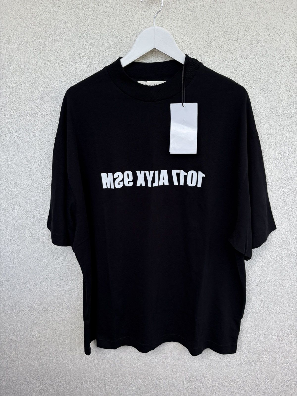 【1017 ALYX 9SM】WAFFLE T-SHIRT THERMAL/M/BK 1017 ALYX 9SM × Alyx Alyx Matthew M Williams 1017 9sm Black